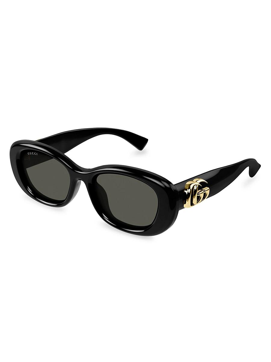 Womens GG Bag 53MM Oval Sunglasses Product Image