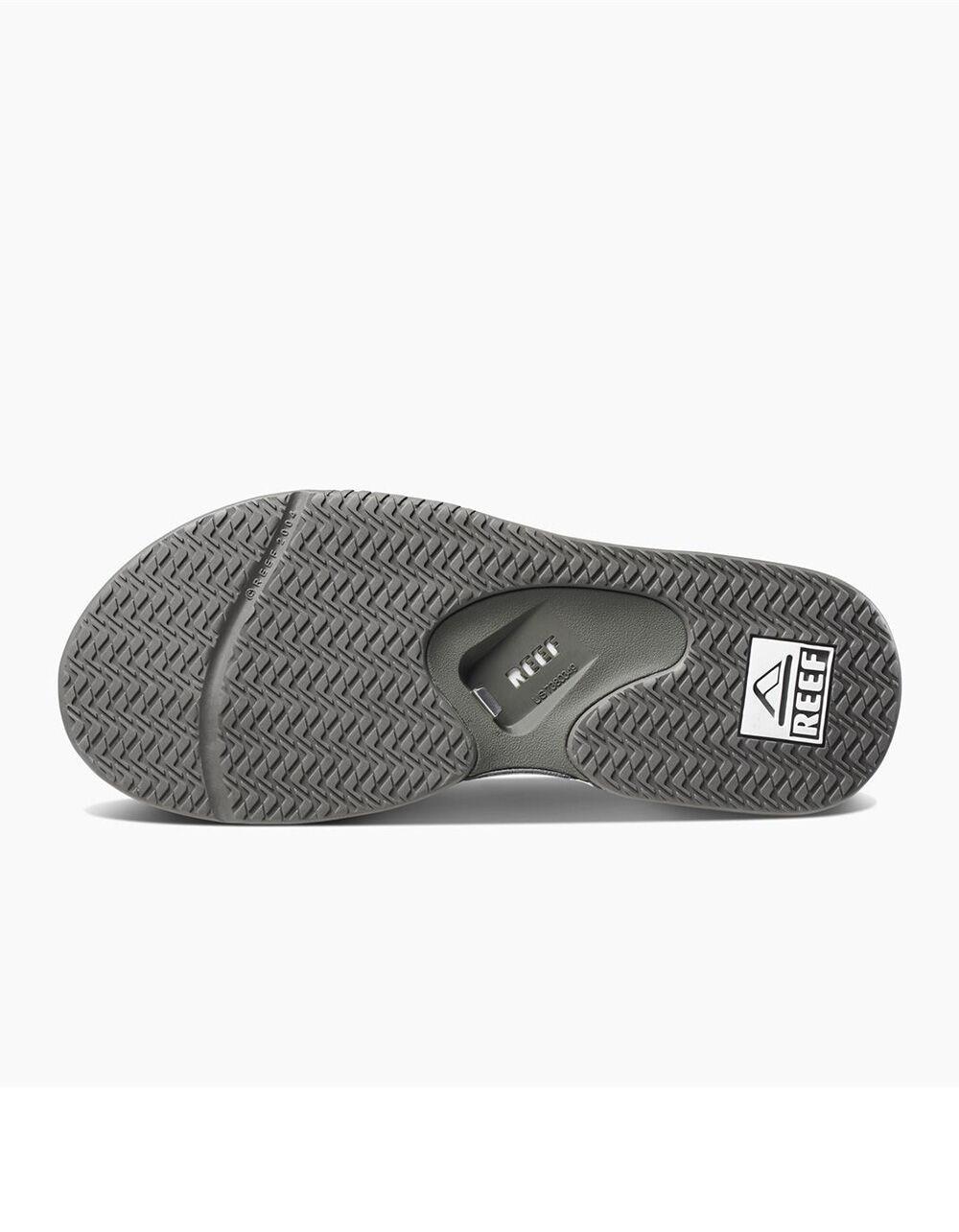 REEF Fanning Mens Sandals - MEDIUM GREY Product Image