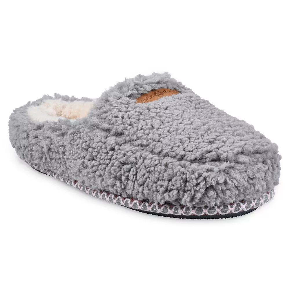GaaHuu Berber Moccasin Clog Women's Slippers, Size: Large, Grey Product Image