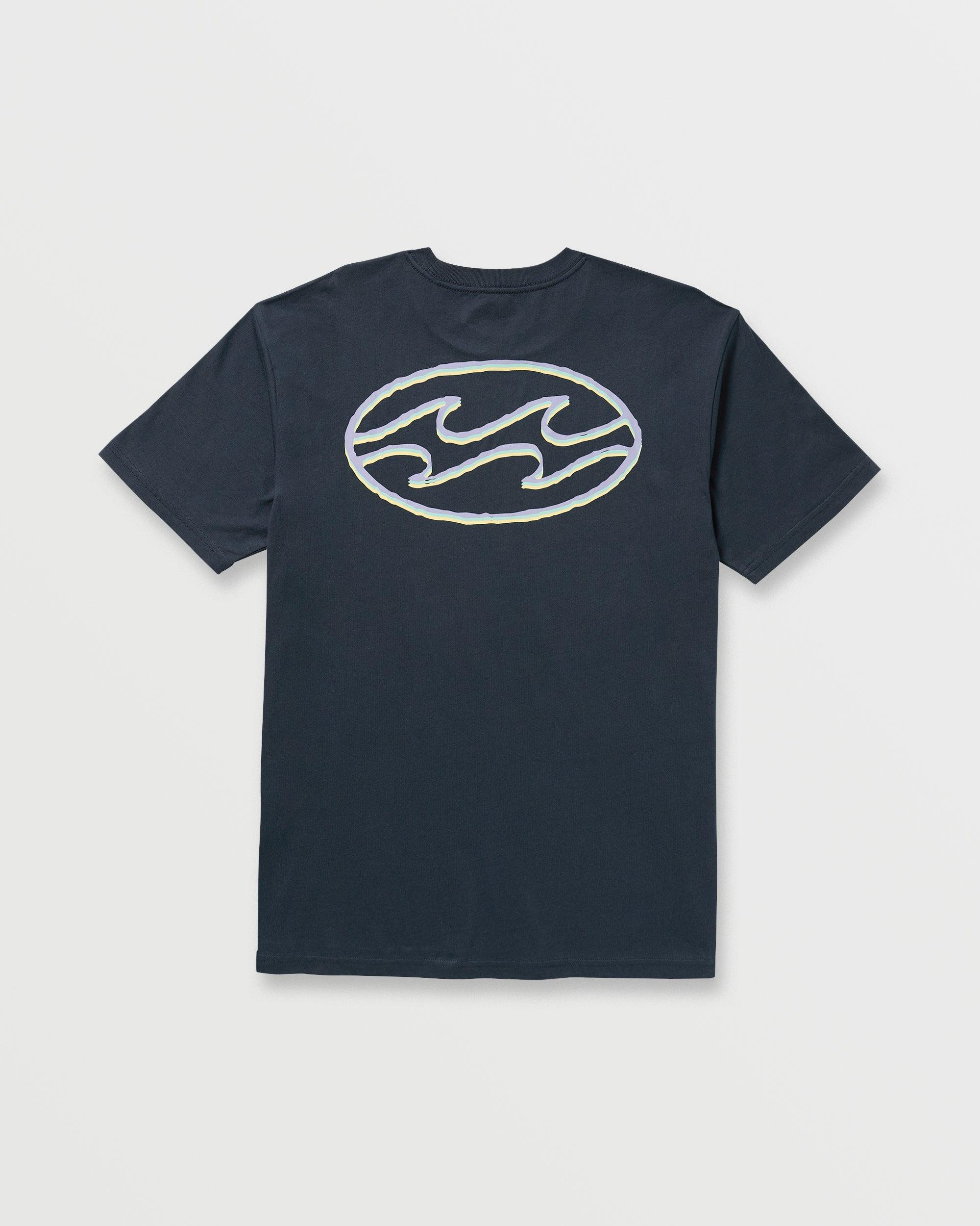 Crayon Wave Premium Tee - Navy Male Product Image