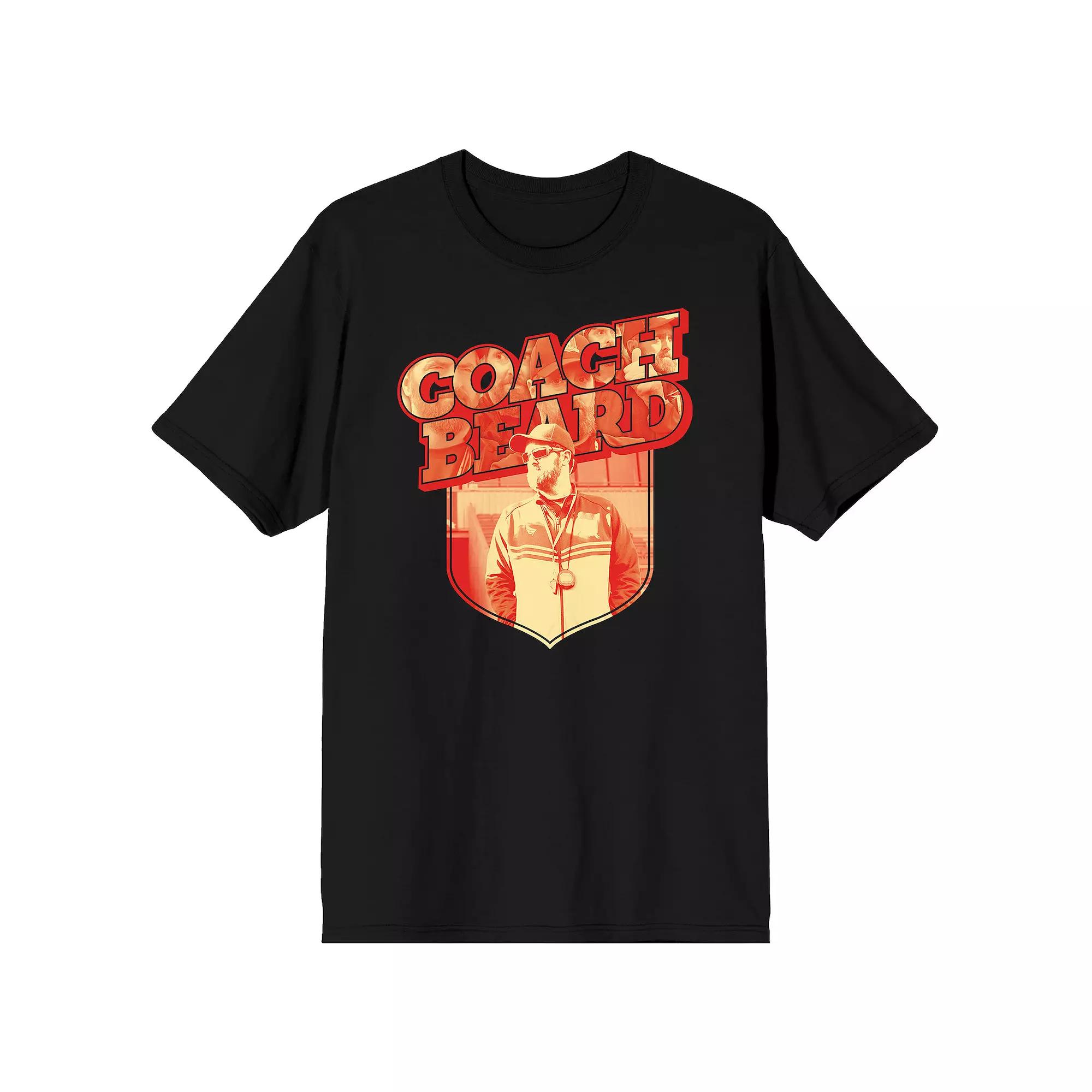 Men's Ted Lasso Coach Beard Tee,  Product Image