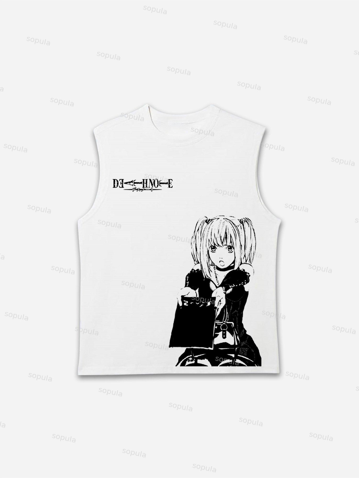 Death Note Manga Graphic Tank Top Product Image