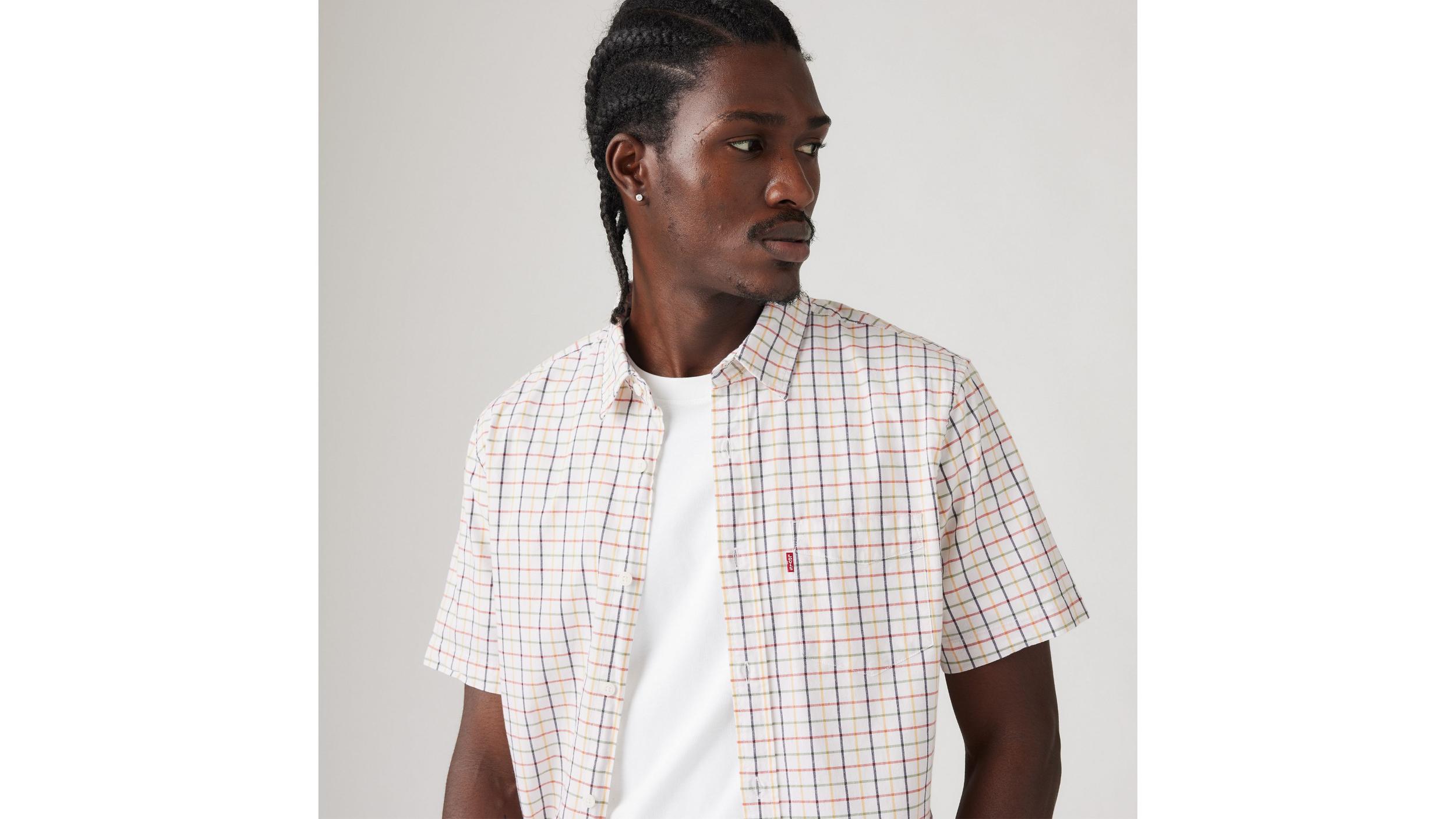 Short Sleeve Classic One Pocket Standard Fit Shirt Product Image