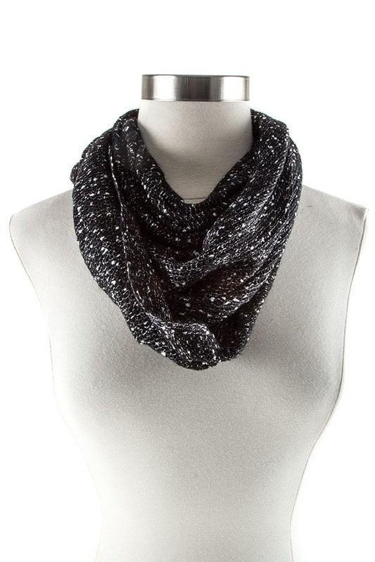 TWO TONED INFINITY SCARF Product Image
