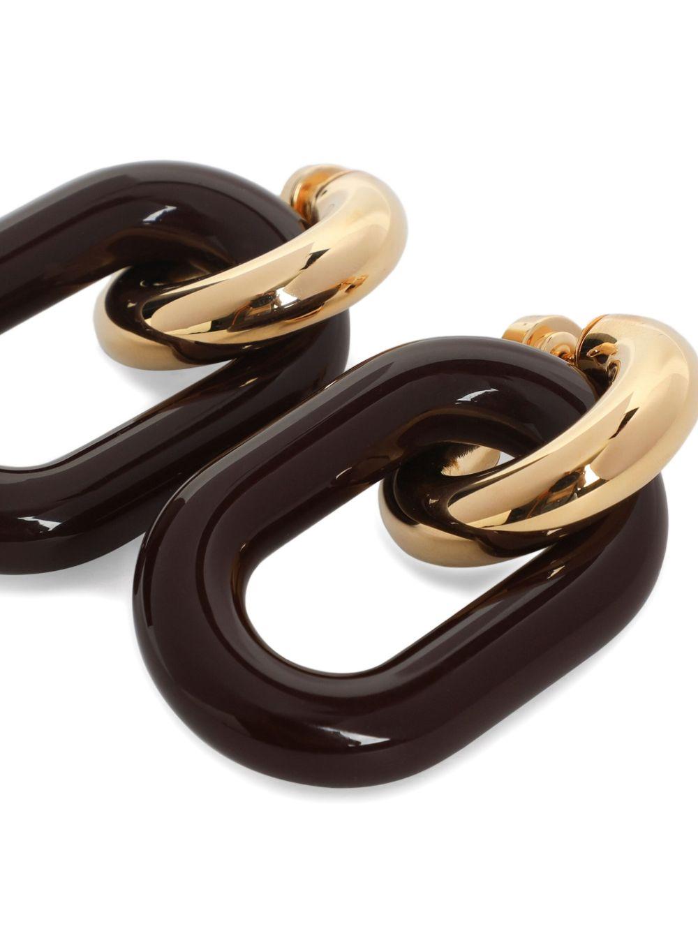 chain-link earrings Product Image