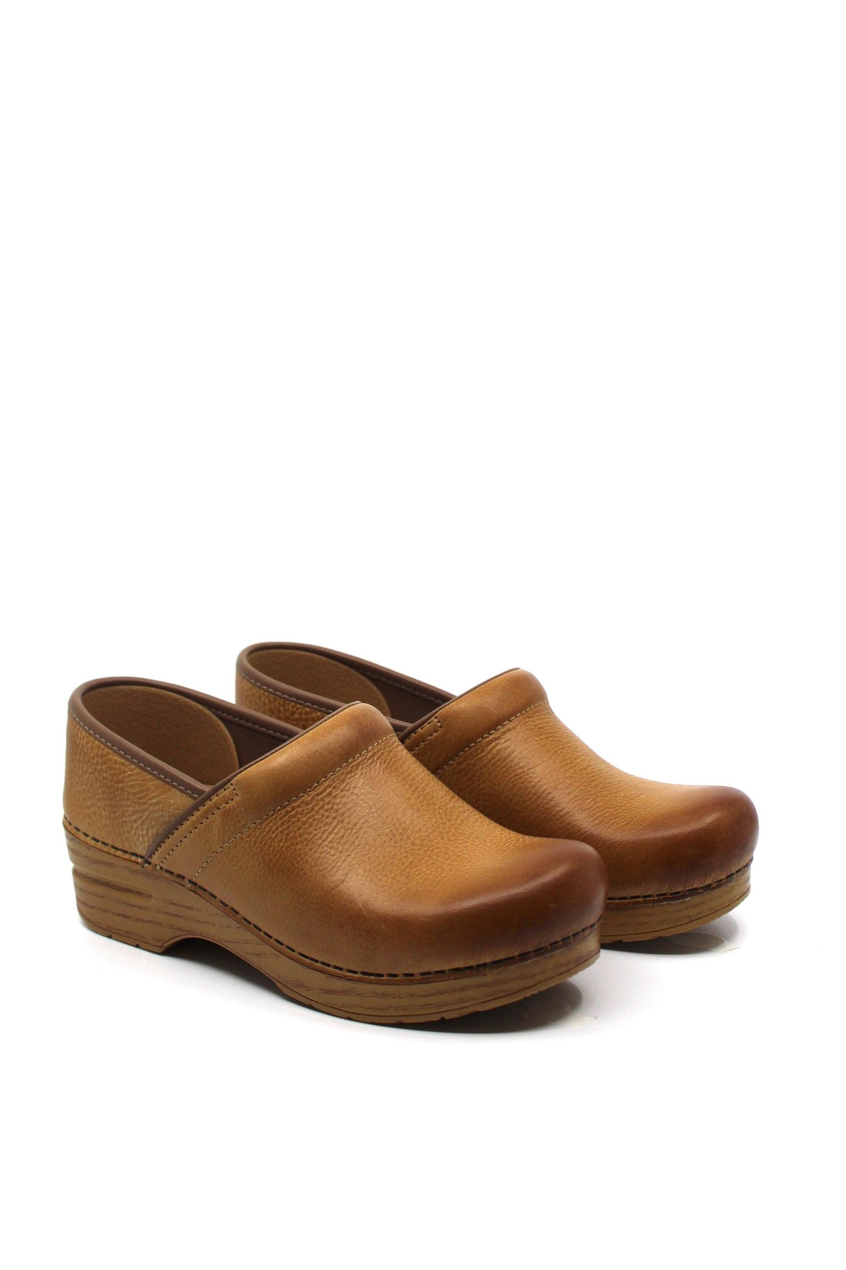 Dansko Professional Clog Distressed Honey Product Image