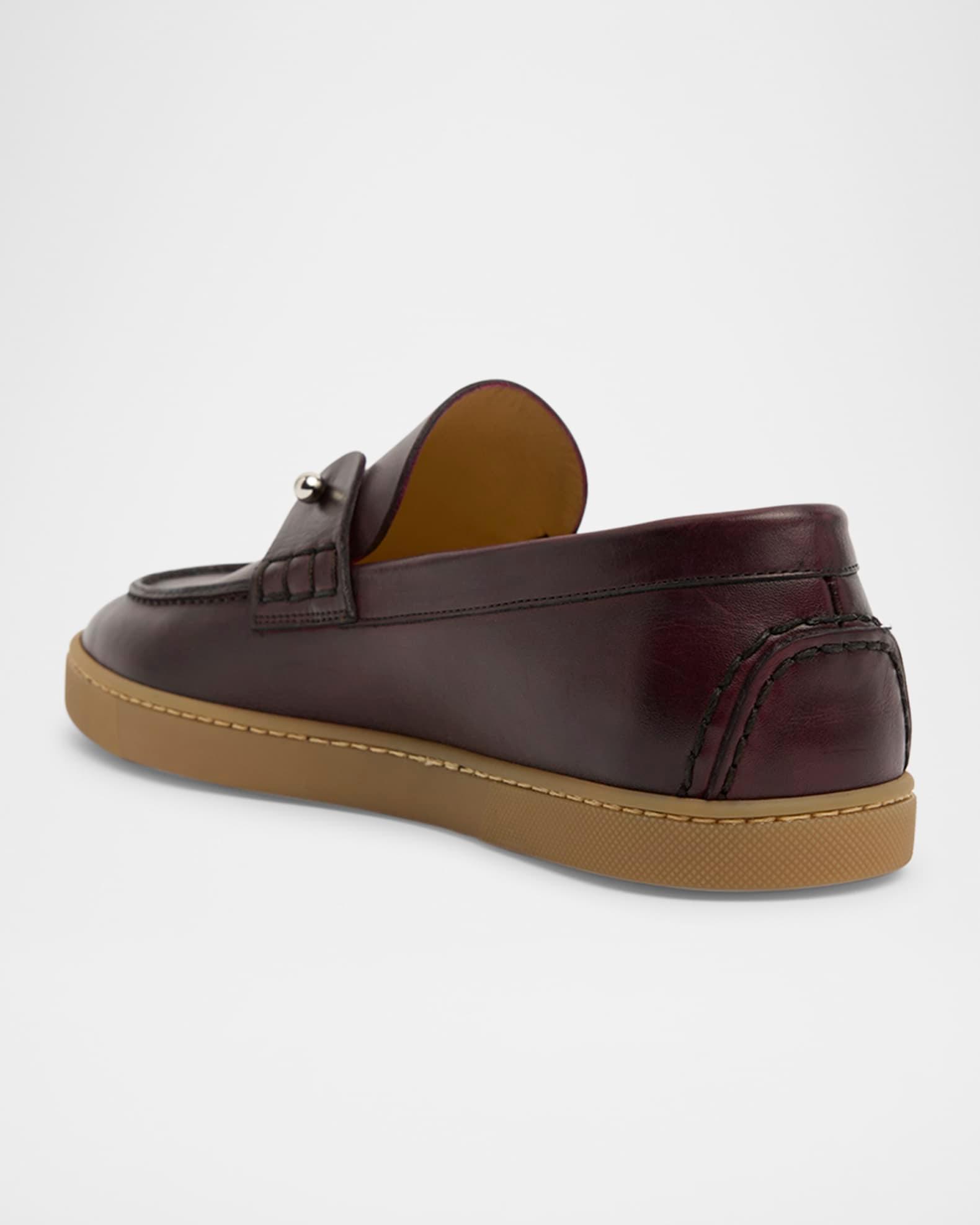 Men's Chambeliboat Leather Loafers Product Image