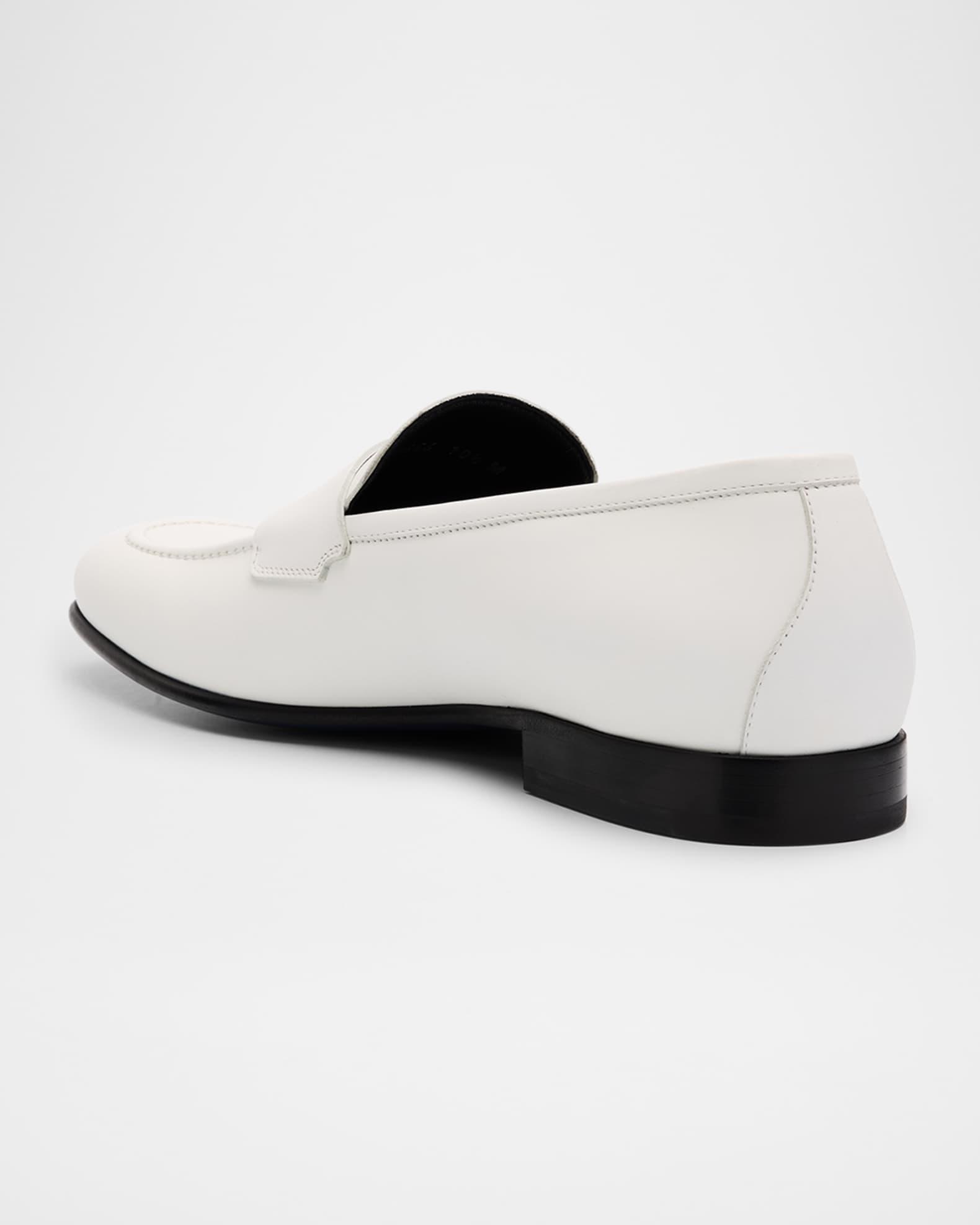 Men's Banks Leather Penny Loafers Product Image