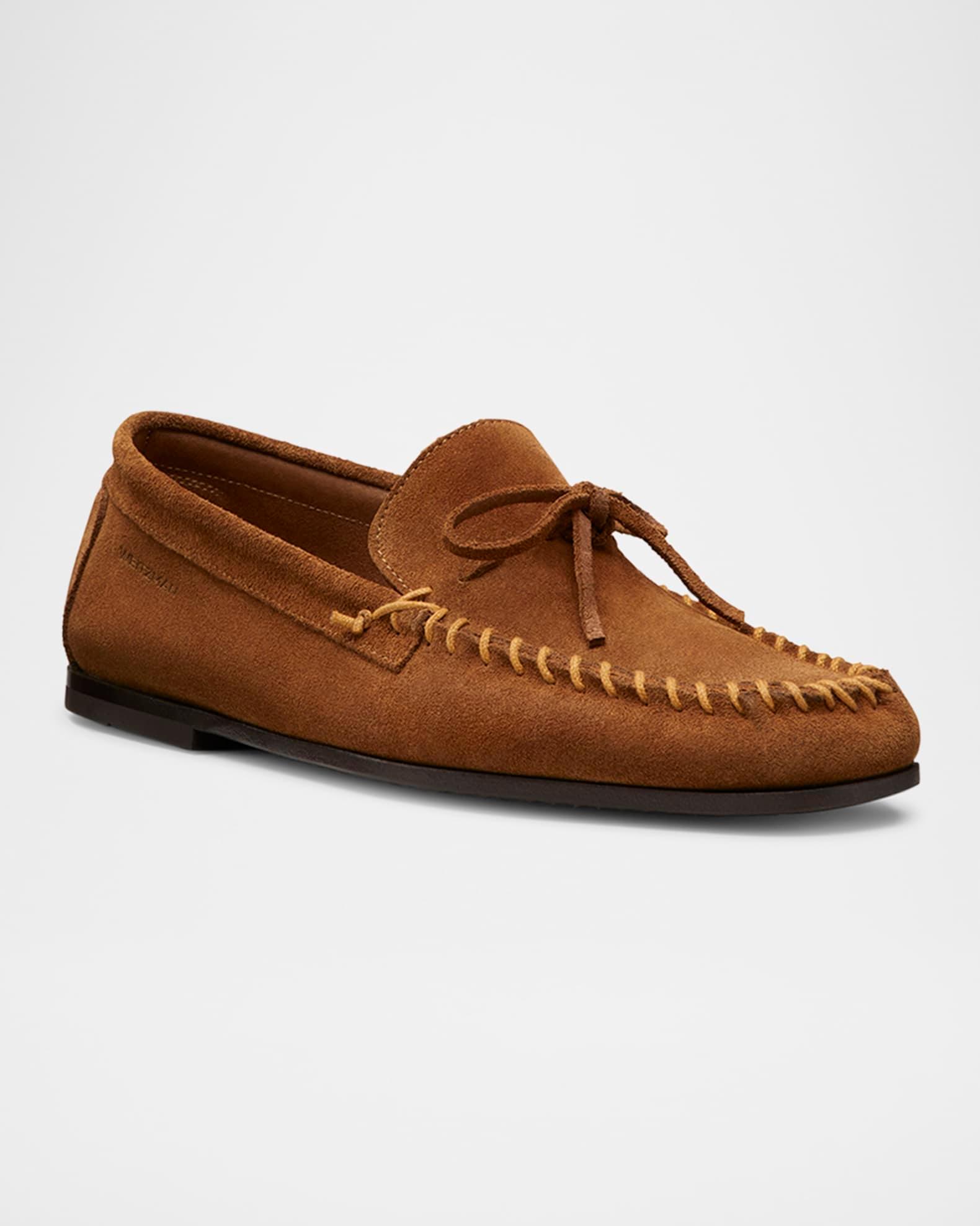 Men's Xane Suede Driver Loafers Product Image