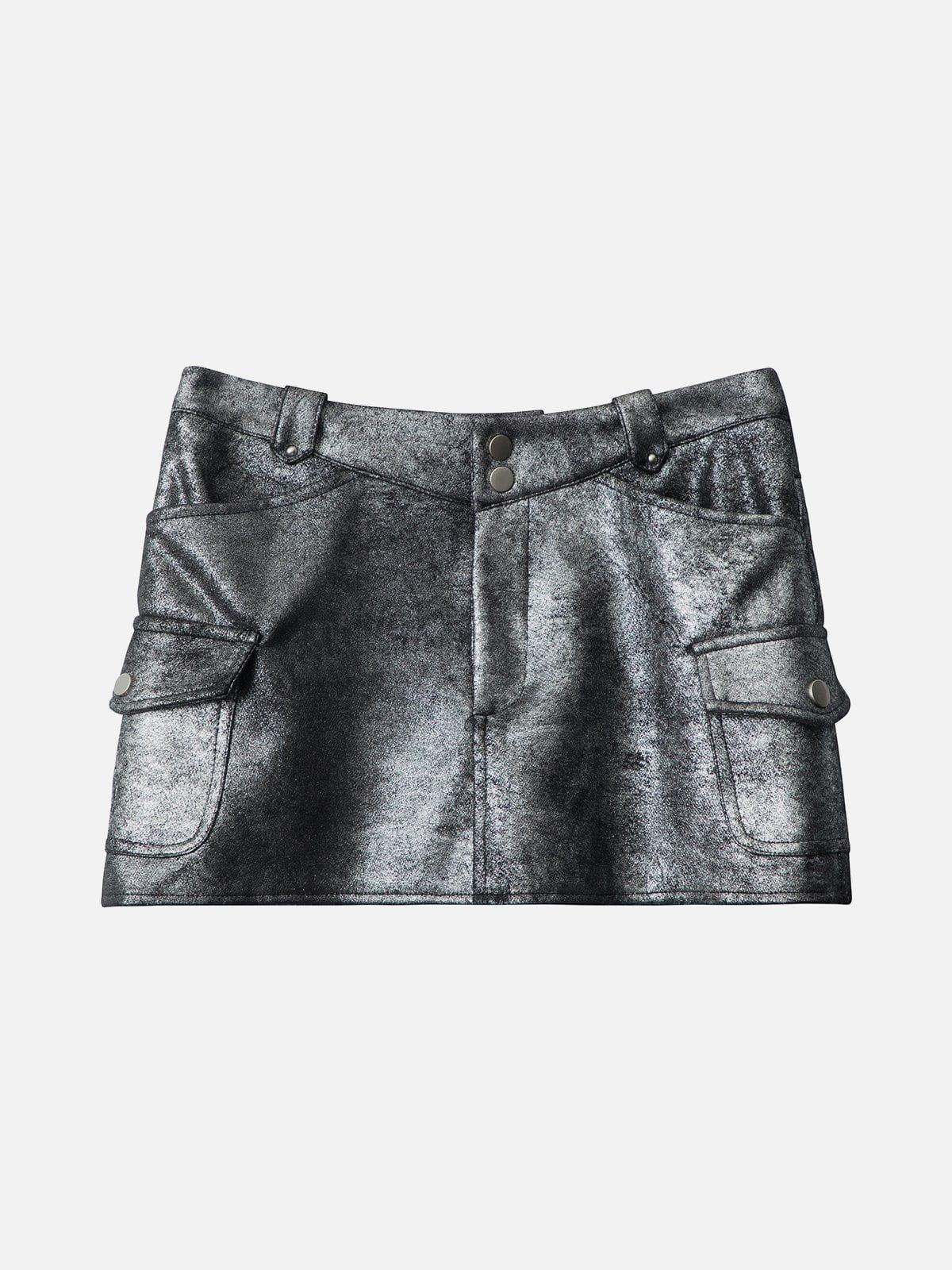 Aelfric Eden Metal Color Skirt Female Product Image