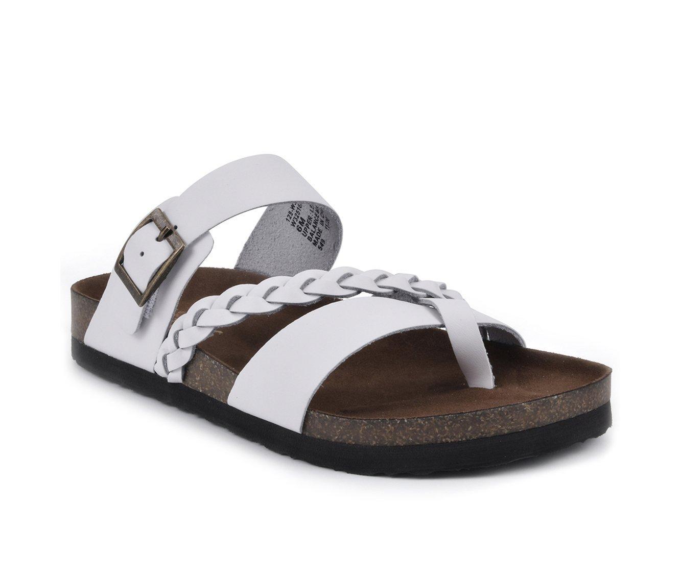 Women's White Mountain Hazy Footbed Sandals Product Image