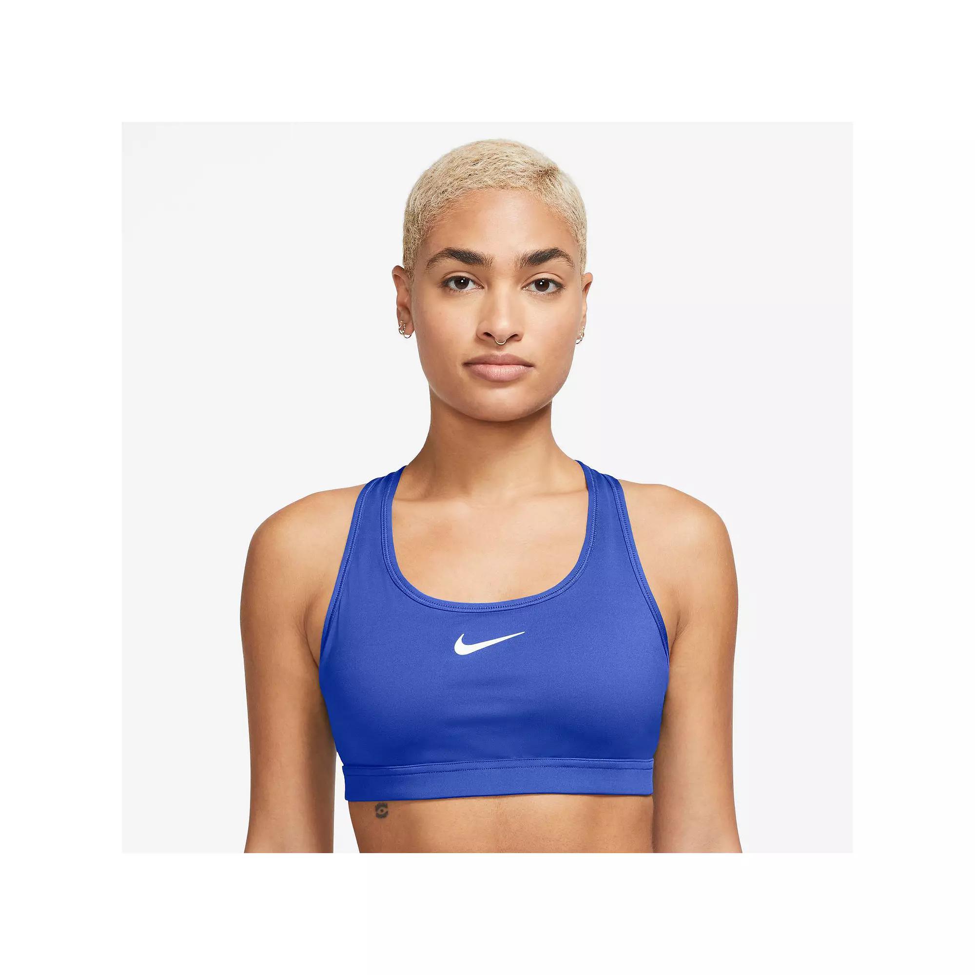 Women's Nike Swoosh Medium Support Padded Sports Bra, Hyper Royal Product Image