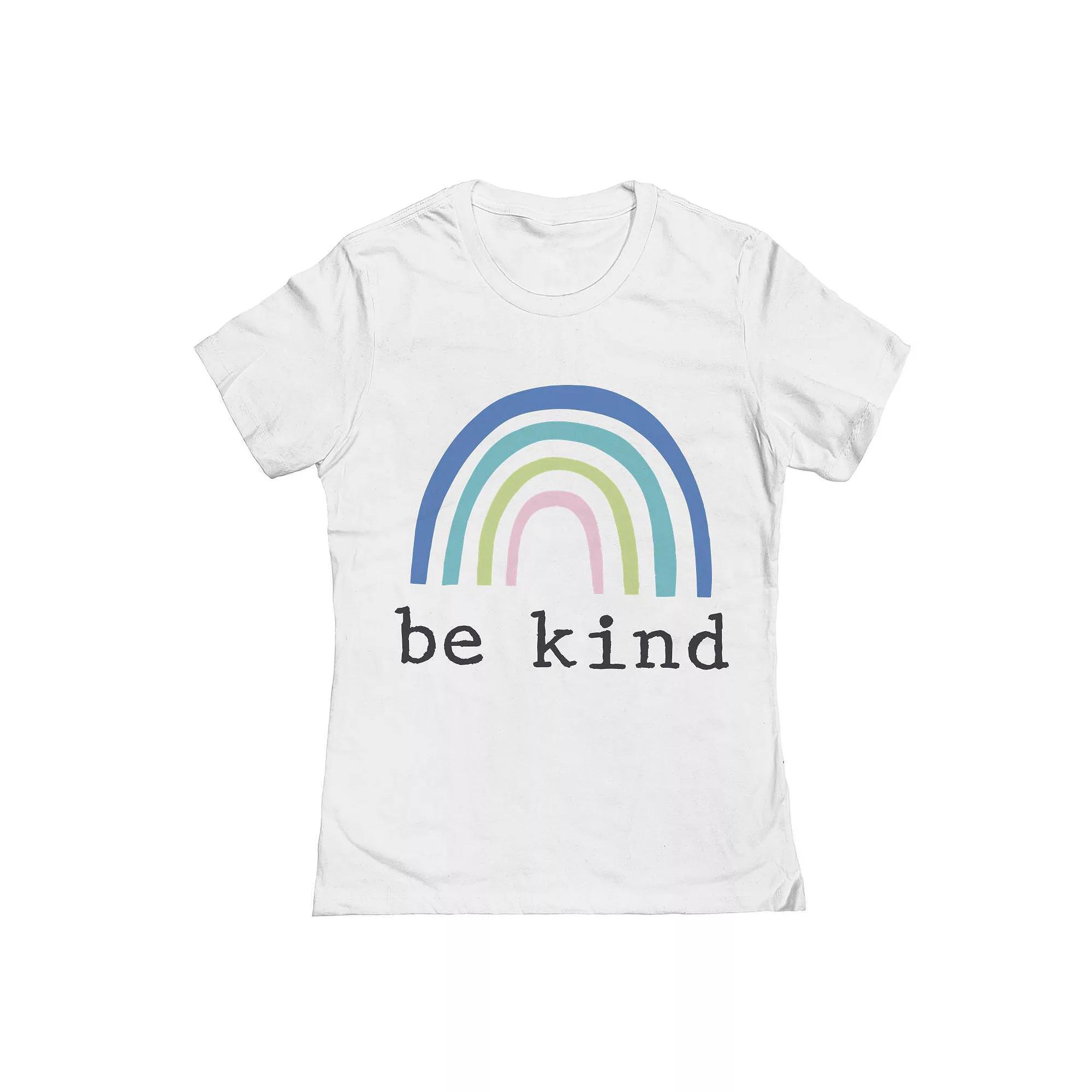 Junior's Grayson Threads The Label Rainbow Kind Pride Graphic Tee, Women's,  Product Image
