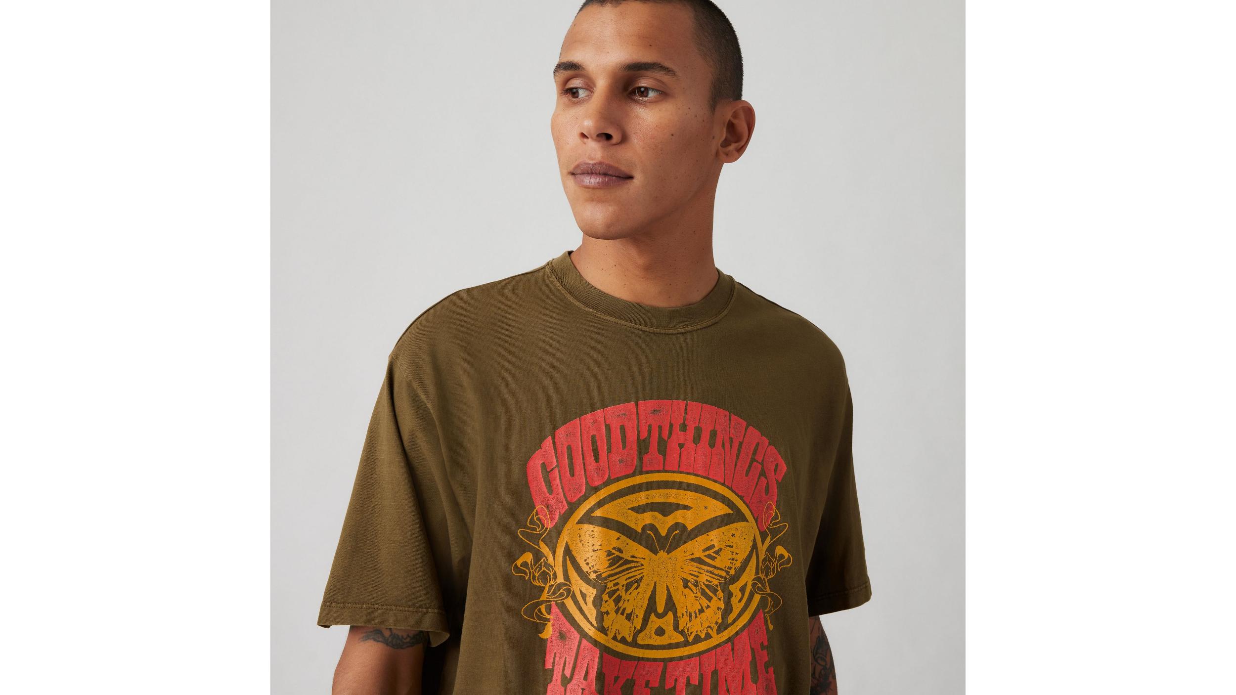 Vintage Fit Graphic T-Shirt Product Image