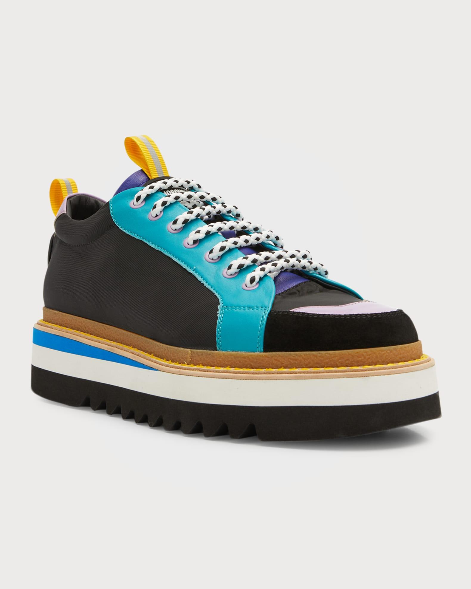 Men's City Trainer Textile Low-Top Sneakers Product Image