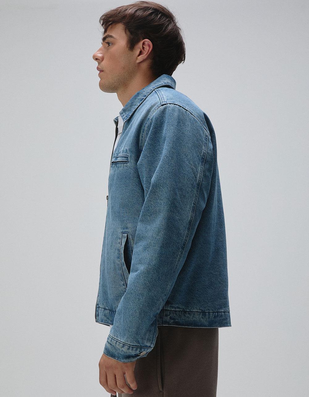 RSQ Mens Denim Workwear Jacket - INDIGO Product Image