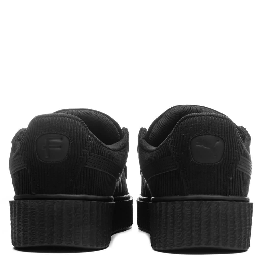 Puma x Fenty Women's Creeper Phatty Corduroy - Black/Gold Female Product Image