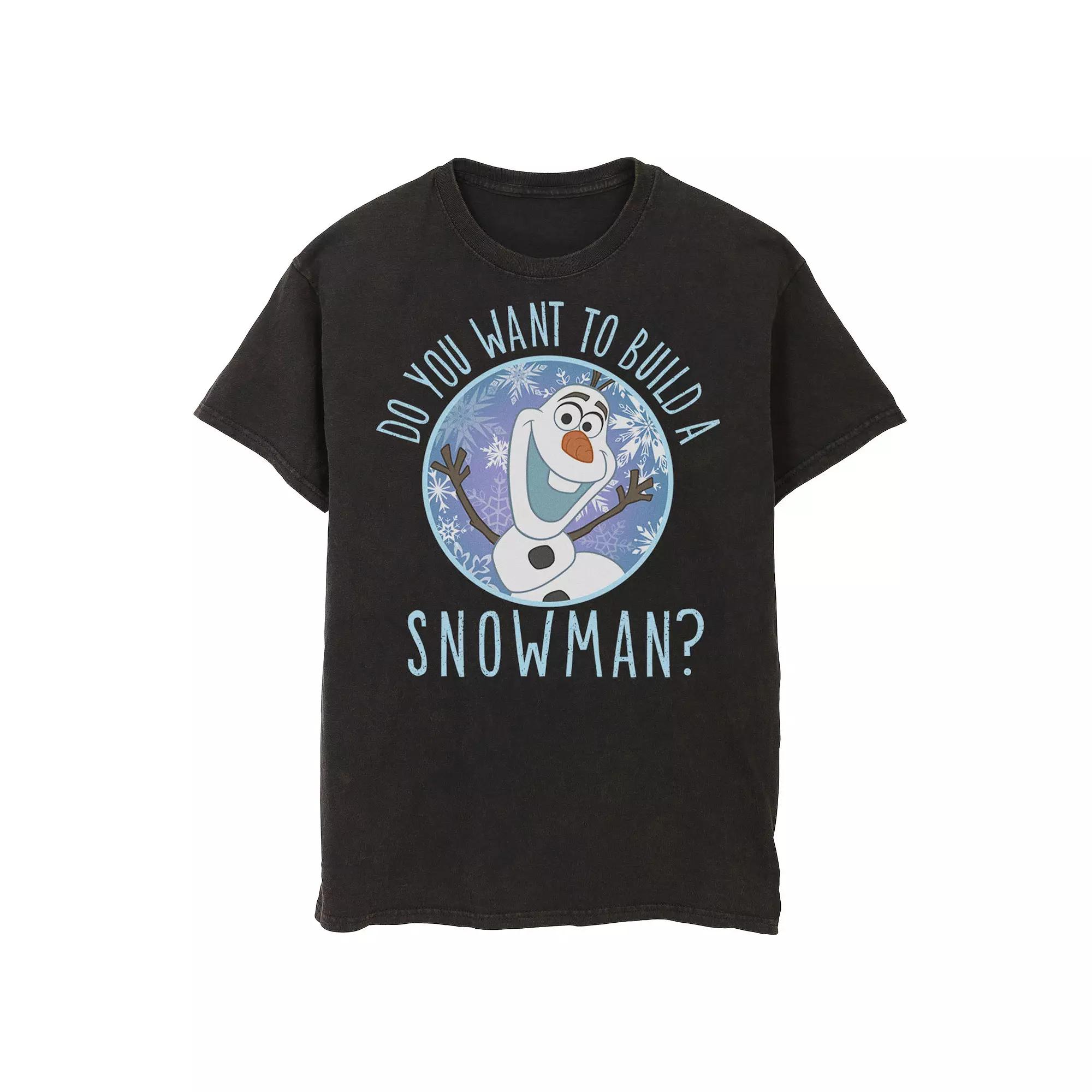 Disney's Frozen Olaf Do You Want To Build A Snowman Men's Tee,  Product Image