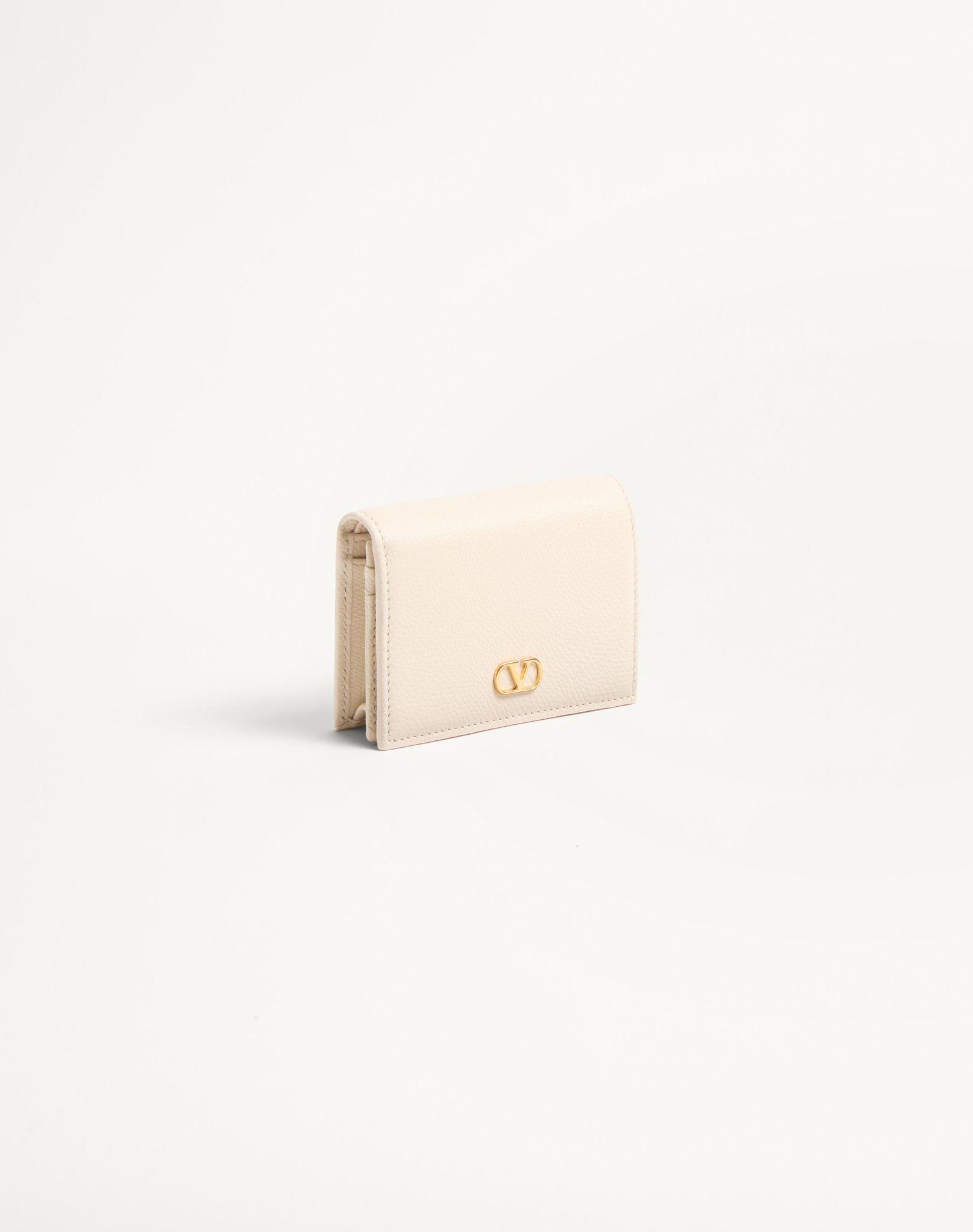 Vlogo Signature Grainy Calfskin Wallet Product Image