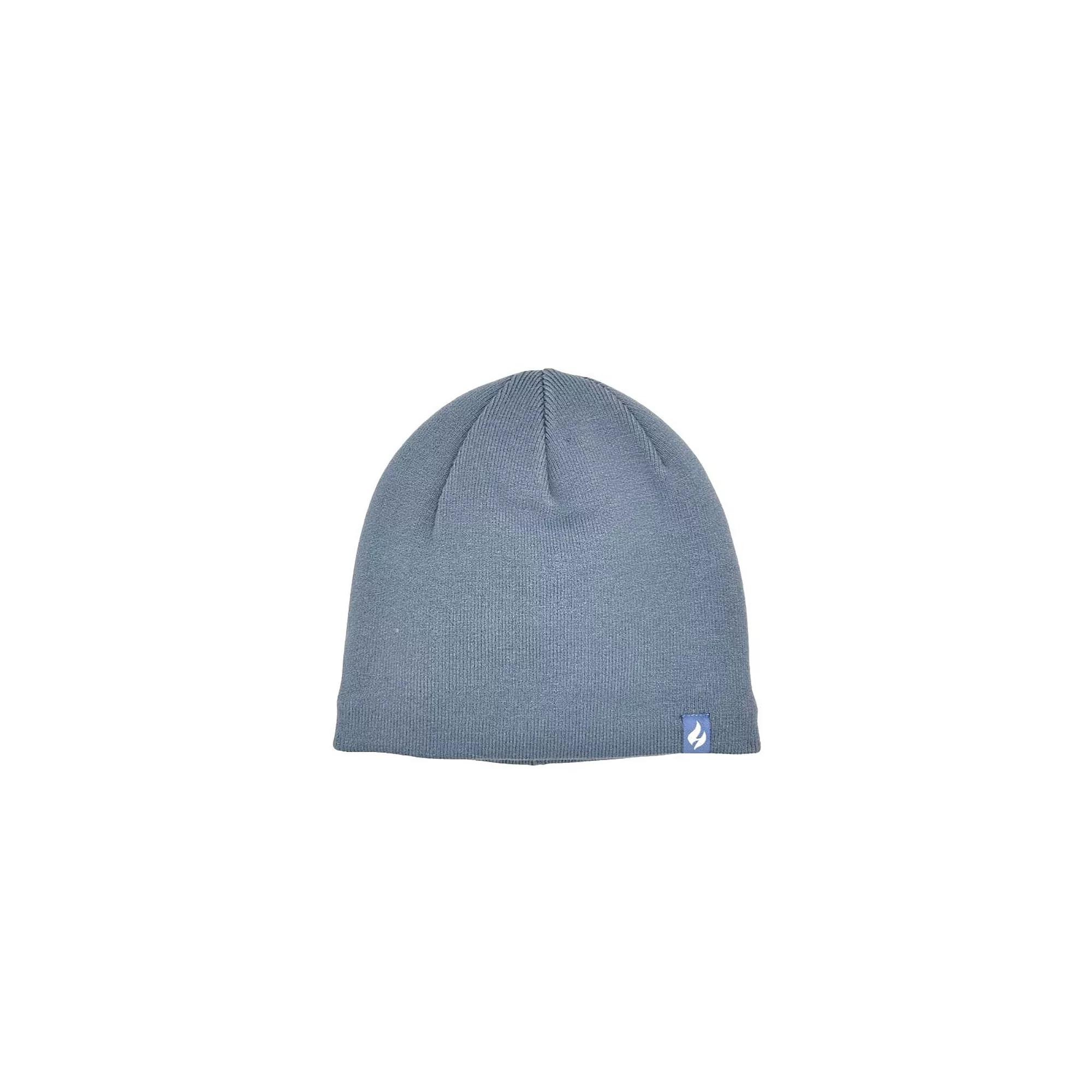 Women's Heat Holders Heatweaver Lined Flat Knit Beanie, Cloud Gray Product Image