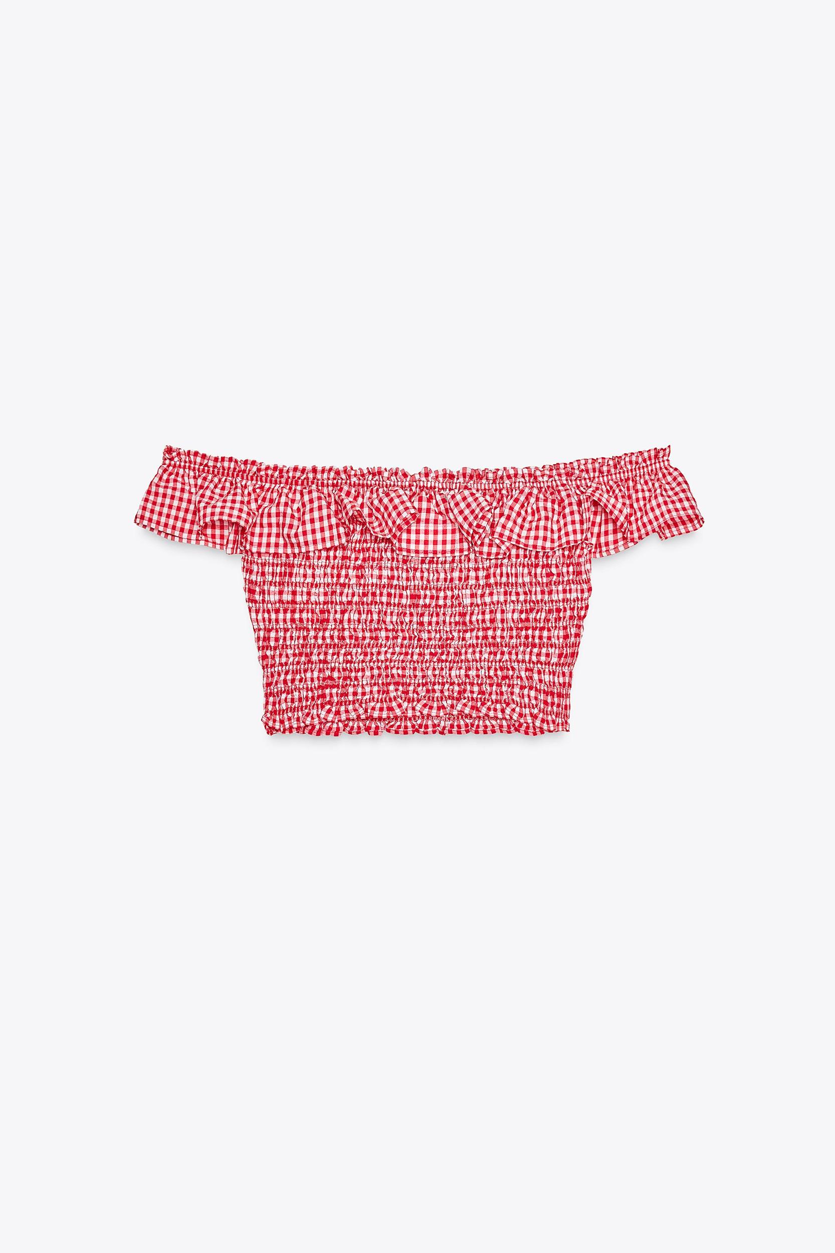 GINGHAM TOP Product Image