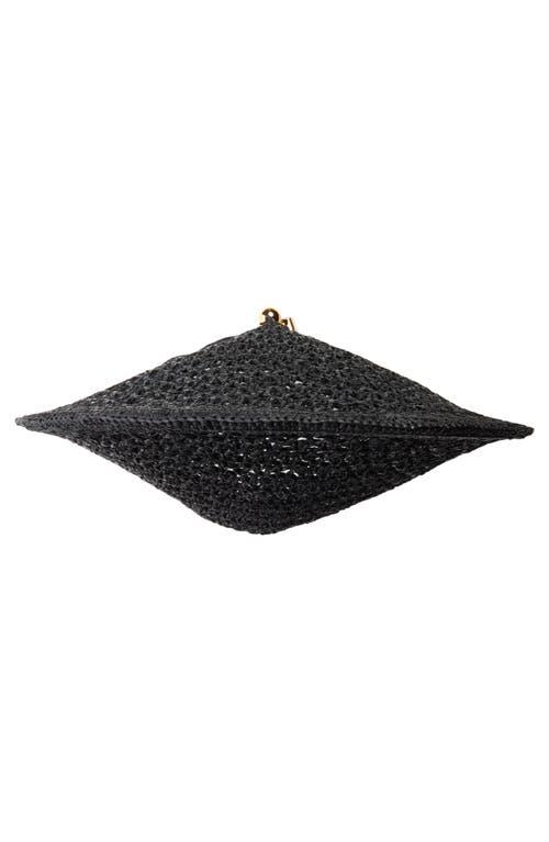 Le Rond Spiaggia raffia shoulder bag Product Image