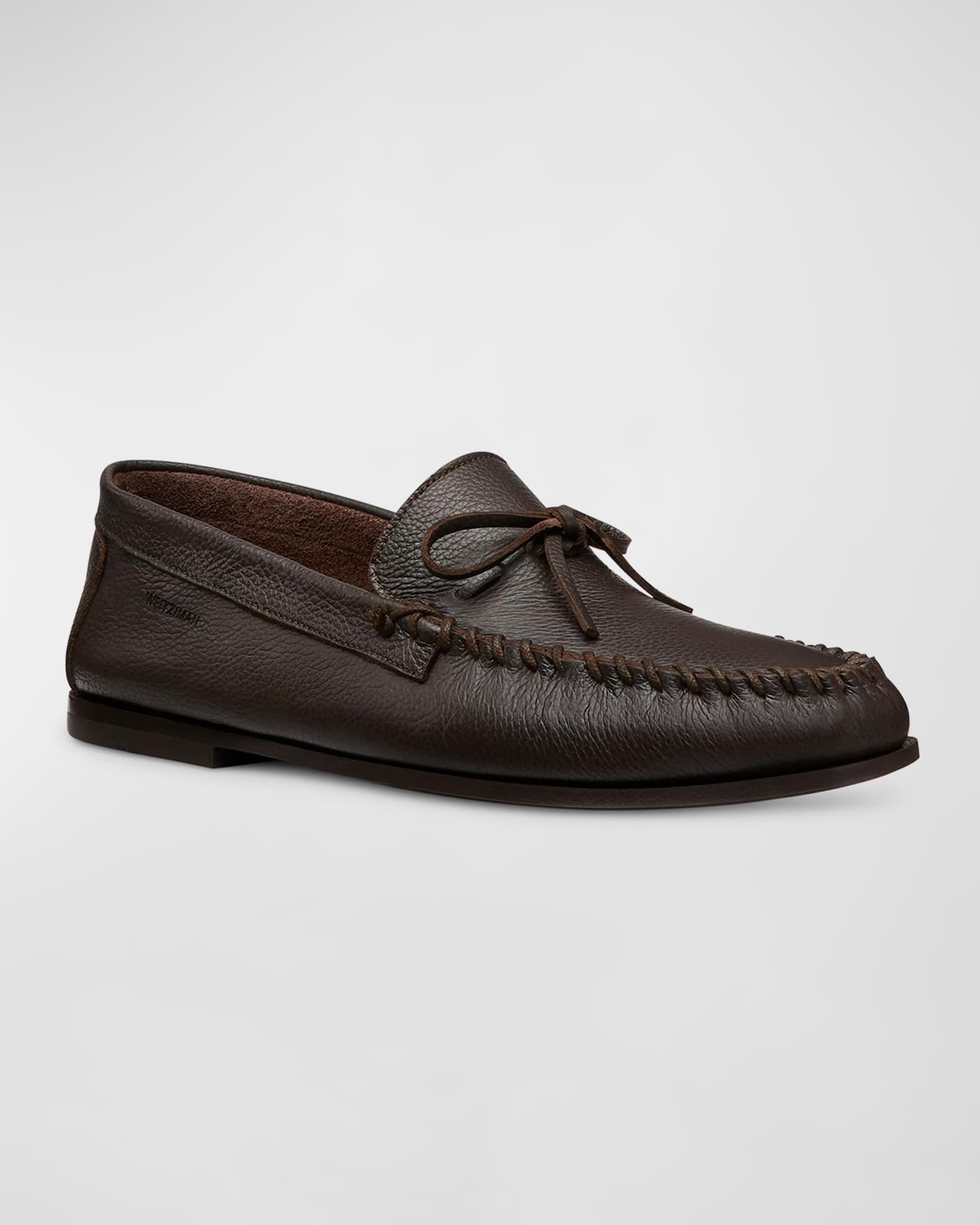 Men's Montauk Grained Leather Loafers Product Image