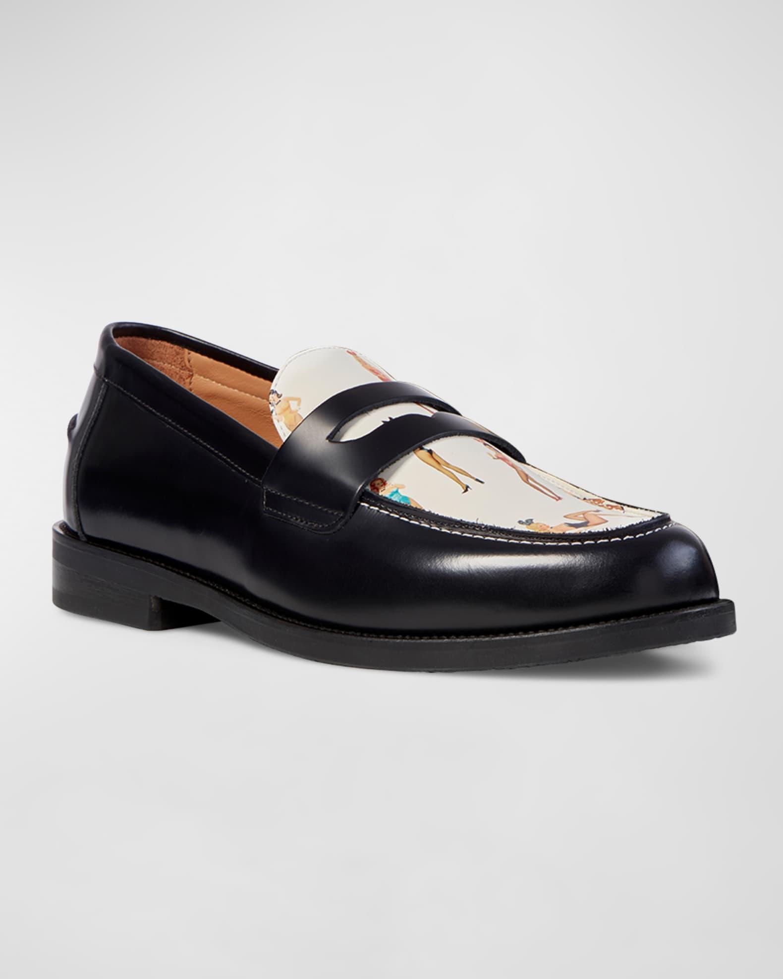 x Playboy Men's Wilde Sketch II Penny Loafers Product Image
