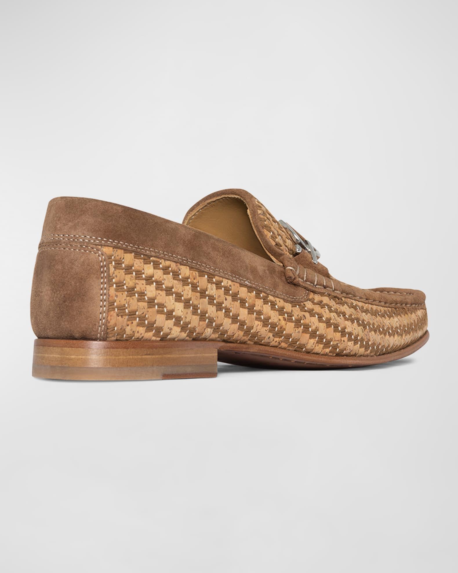 Men's Dacio Woven Cork Bit Loafers Product Image