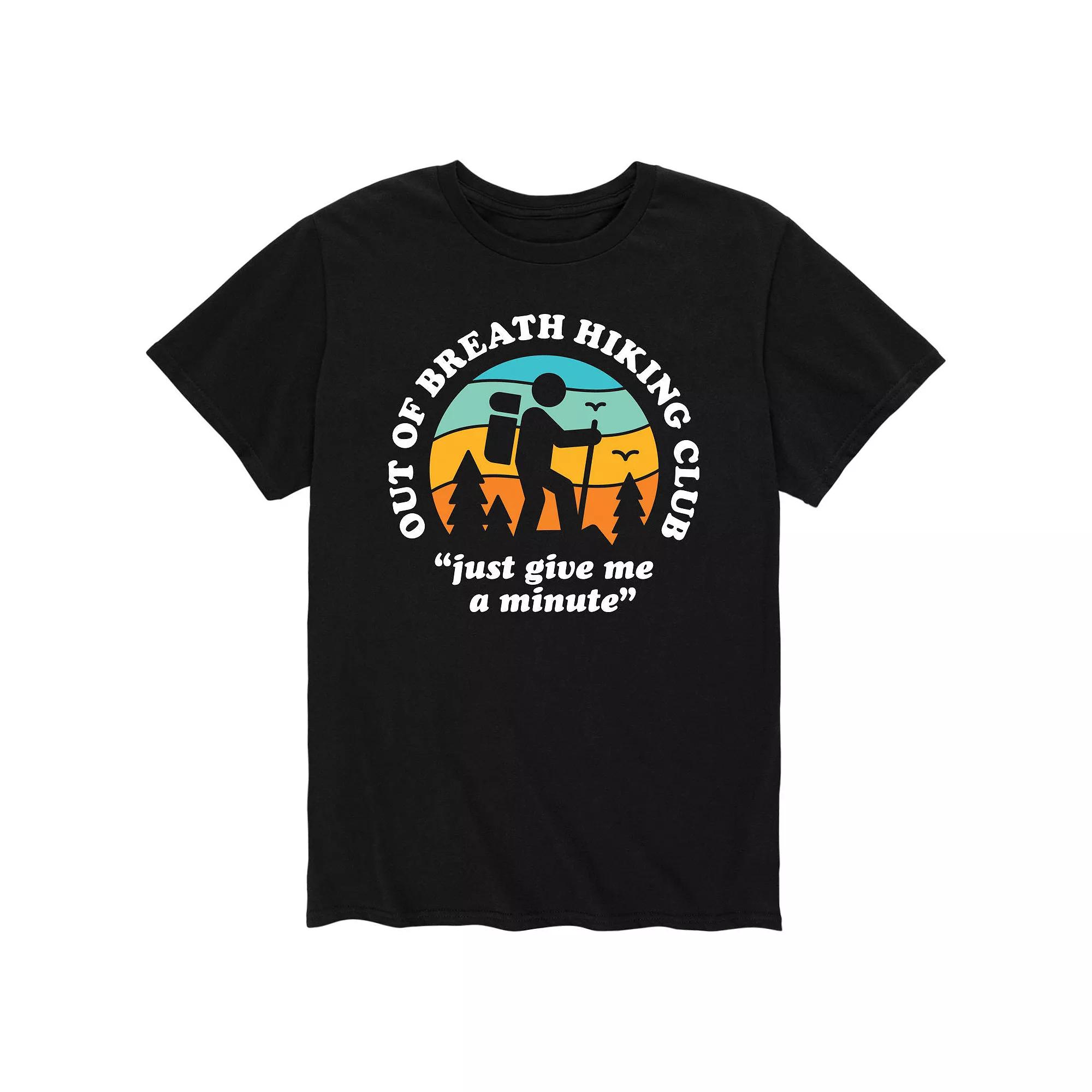 Men's Out Of Breath Hiking Club Tee,  Product Image