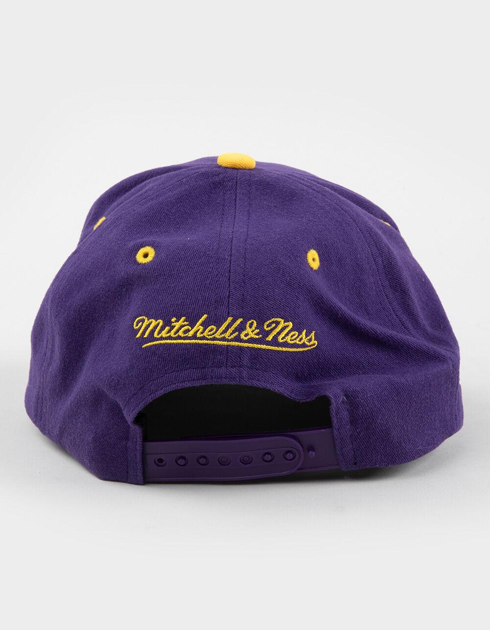 MITCHELL & NESS Los Angeles Lakers Tail Sweep 2.0 Pro Snapback Hat - PURPLE Product Image