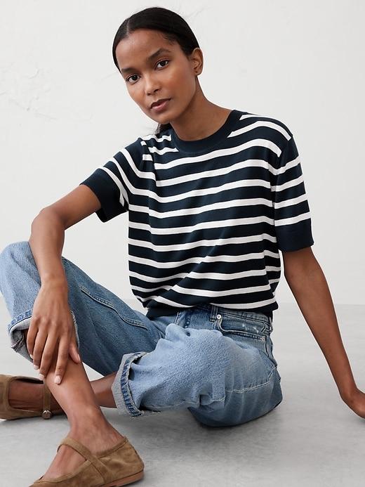 Forever Short-Sleeve Sweater Product Image