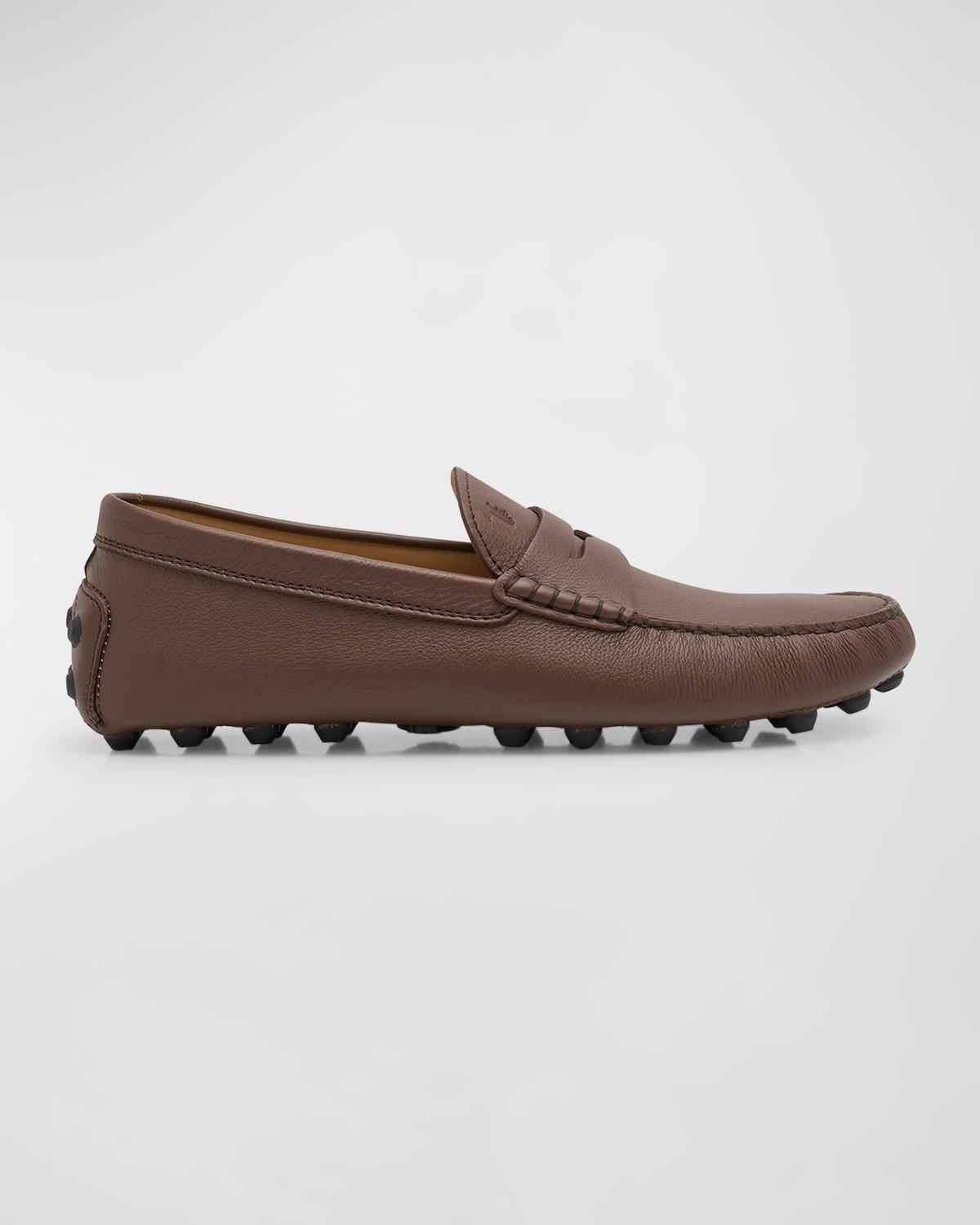 Men's Carlton Suede Crystal Buckle Loafers Product Image