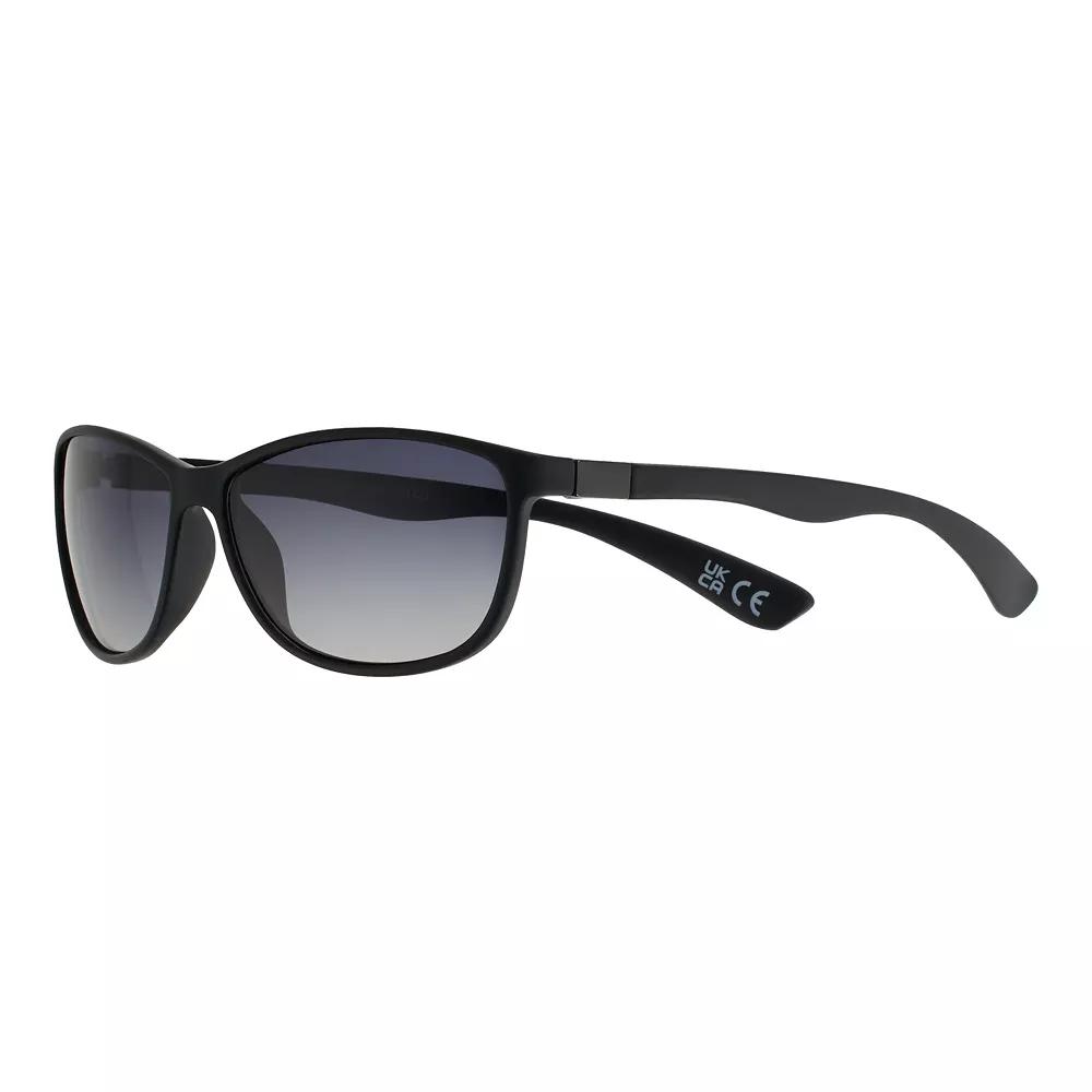 Women's Tek Gear® Plastic Small Wrap Sunglasses, Black Product Image