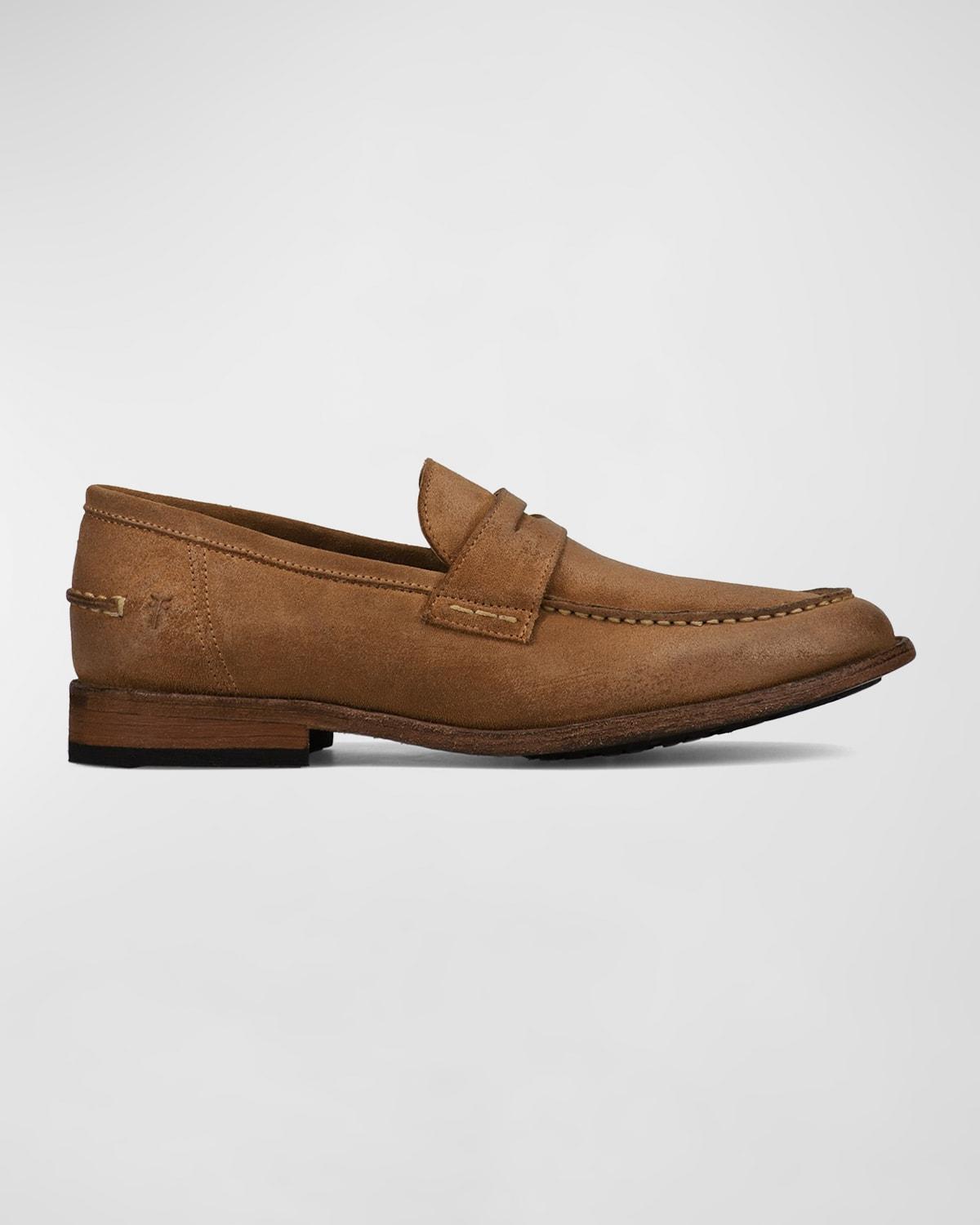 Men's Tyler Leather Penny Loafers Product Image