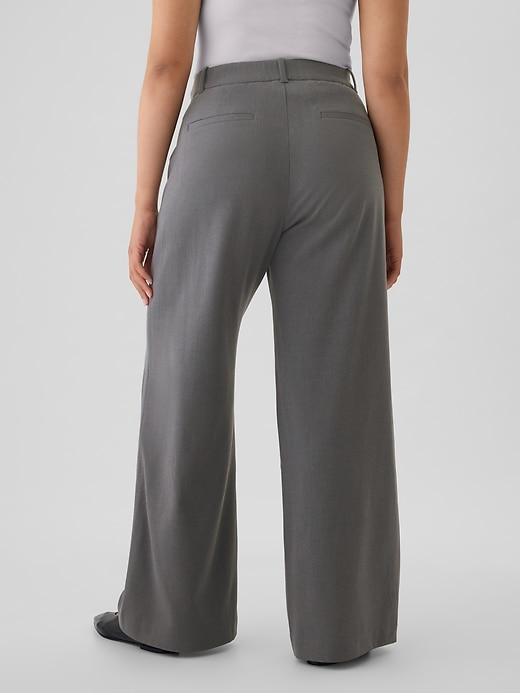 365 High Rise Brushed Twill Trousers Product Image