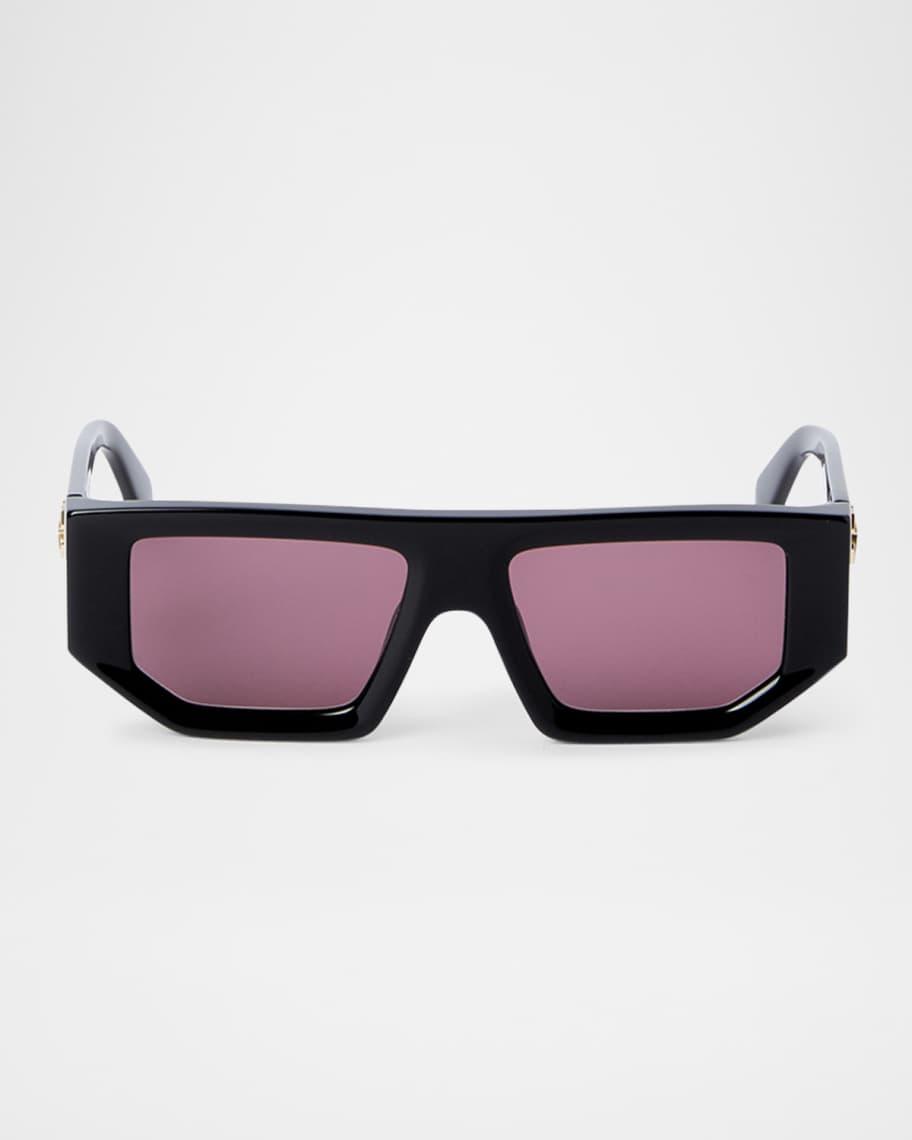 Mens Vancouver Acetate Rectangle Sunglasses Product Image