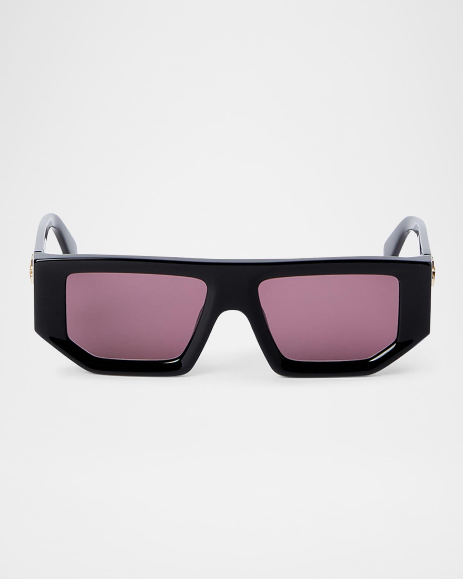 Mens Vancouver Acetate Rectangle Sunglasses Product Image