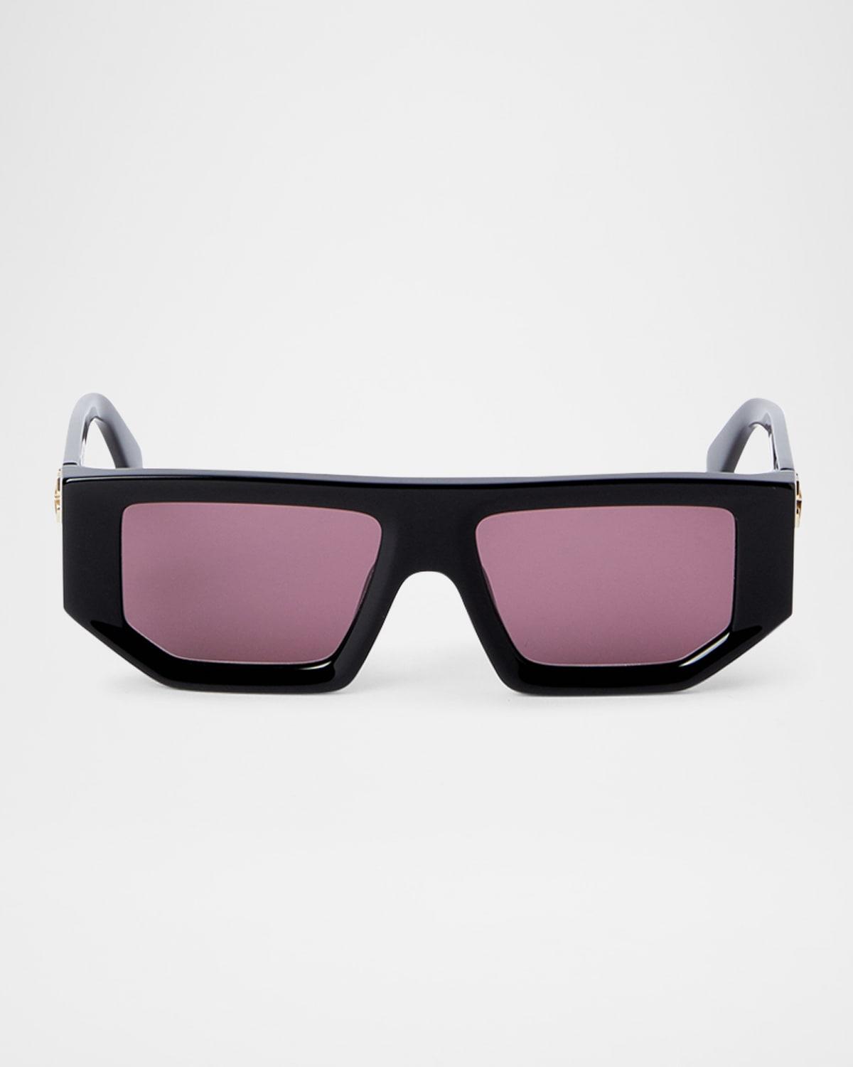 Mens Vancouver Acetate Rectangle Sunglasses Product Image