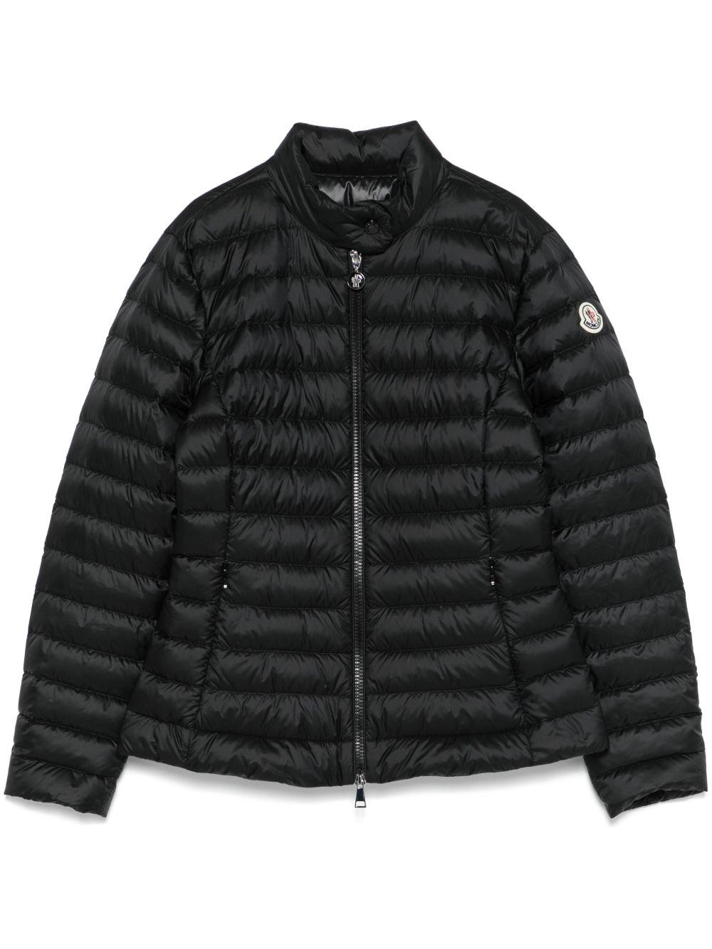 MONCLER Polyamide Igelle Jacket High Collar Quilted In Black Product Image