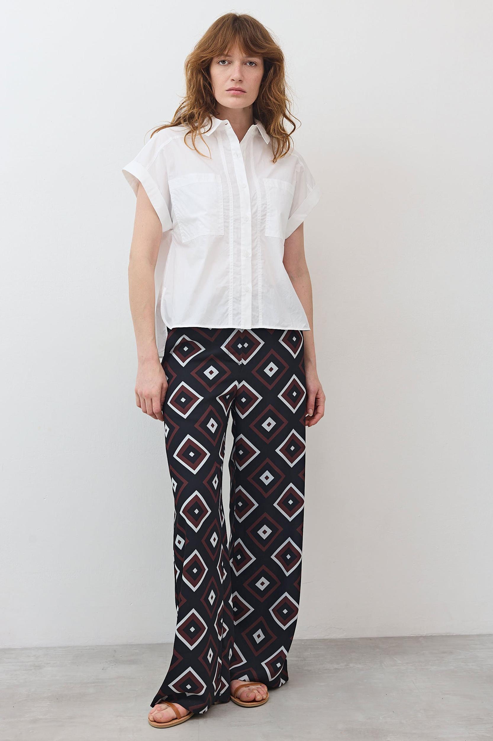 The Editor Wide Leg Trousers Product Image