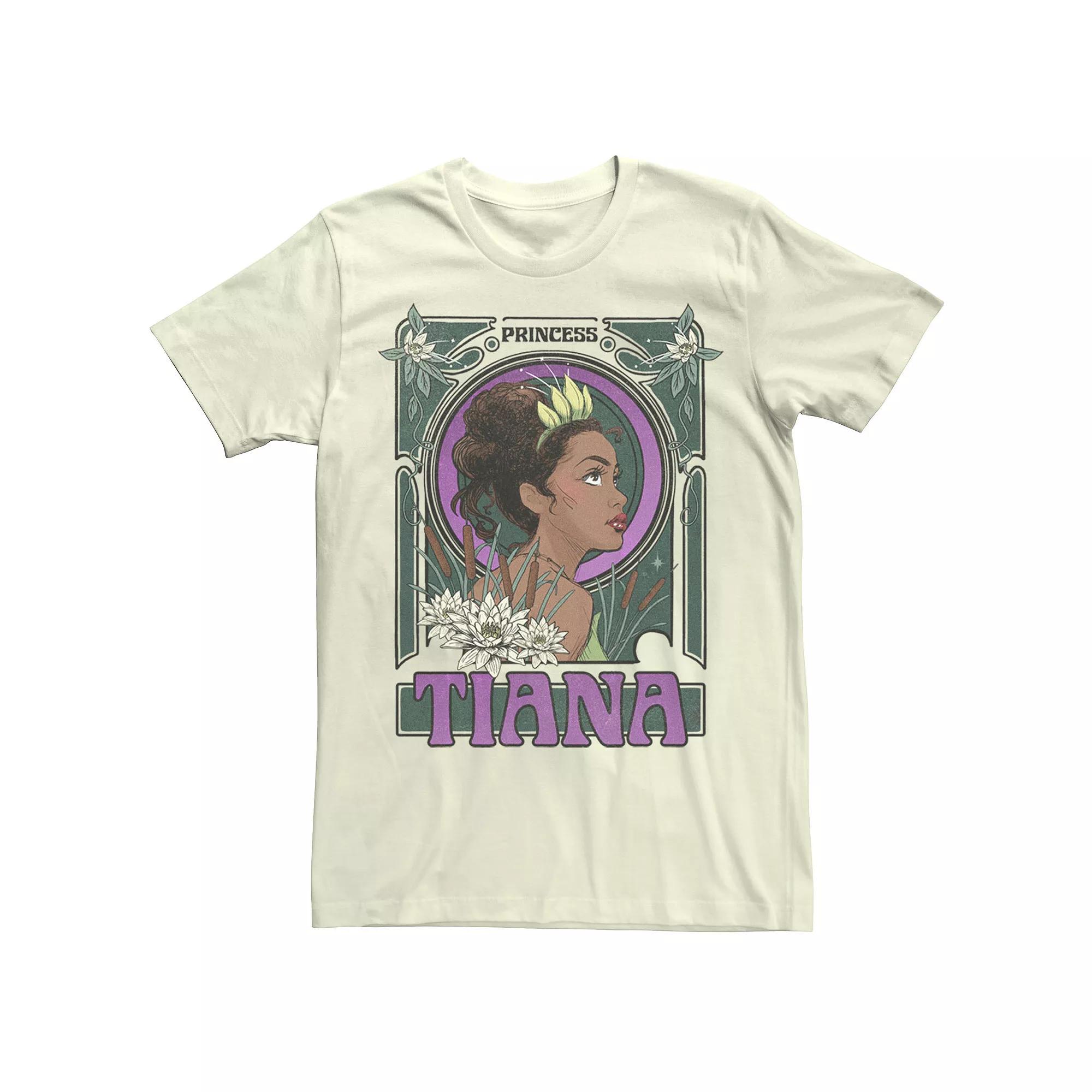 Disney's The Princess & The Frog Tiana Profile Sketch Men's Tee,  Product Image