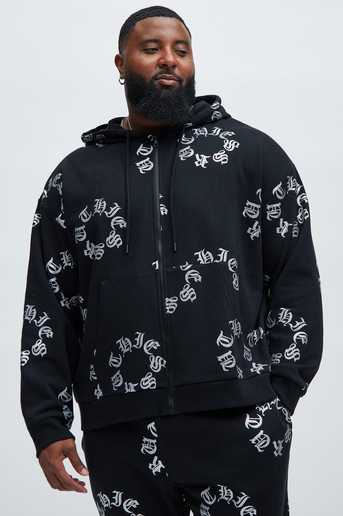 Tyson Bling My Line Zip Up Hoodie - Black Product Image