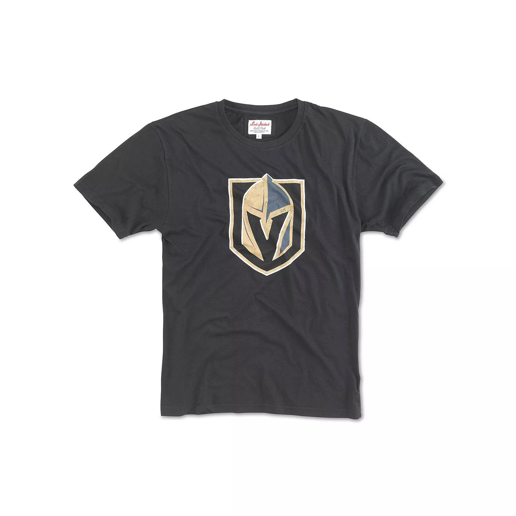 Men's American Needle Black Vegas Golden Knights Brass Tacks T-Shirt,  Product Image