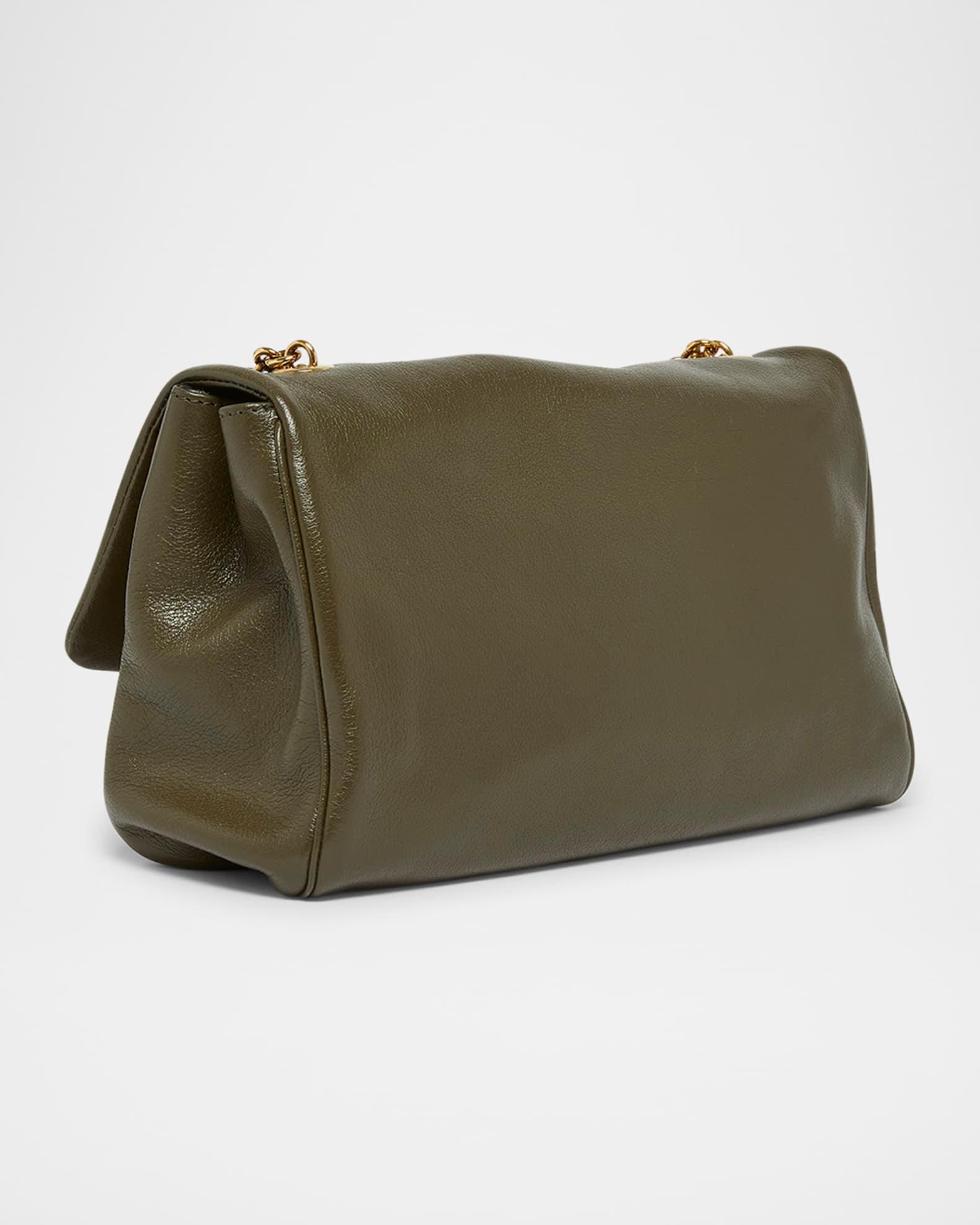 Heritage Medium Crossbody Bag in Grained Leather  Product Image