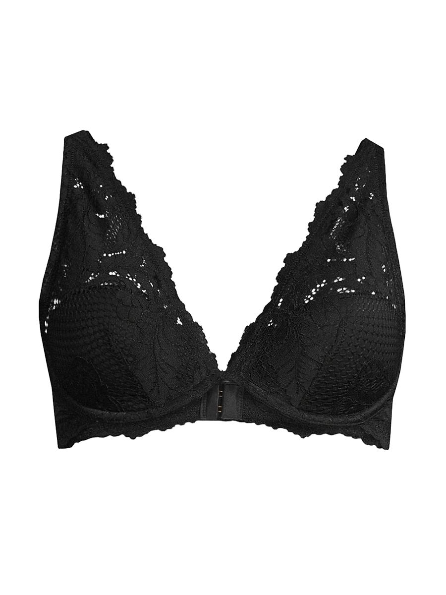 Lace Allure Plunge Bra Product Image