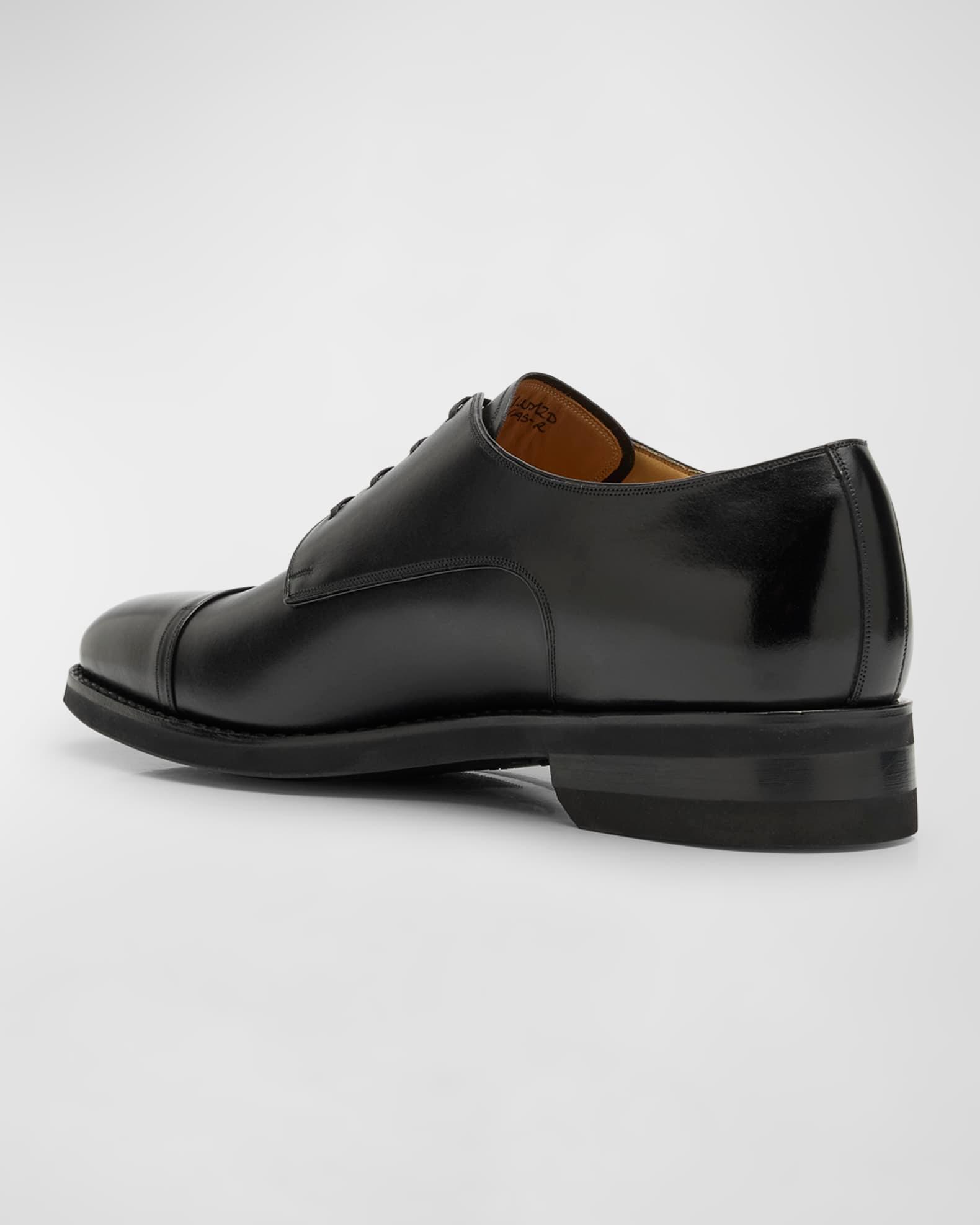 Men's Scrivas Leather Derby Shoes Product Image