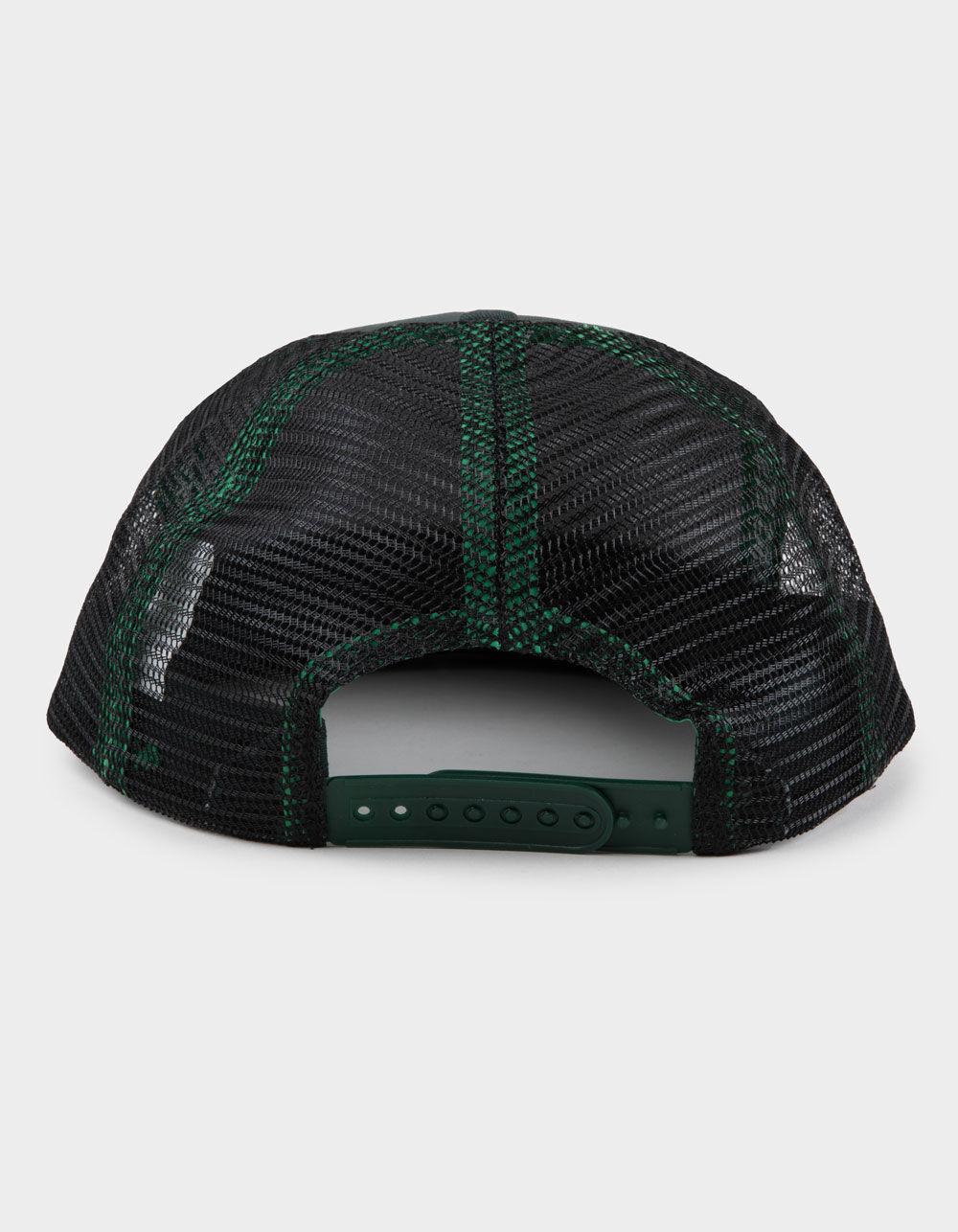 SANTA CRUZ Embroidered Structured Trucker Hat - GREEN COMBO Product Image