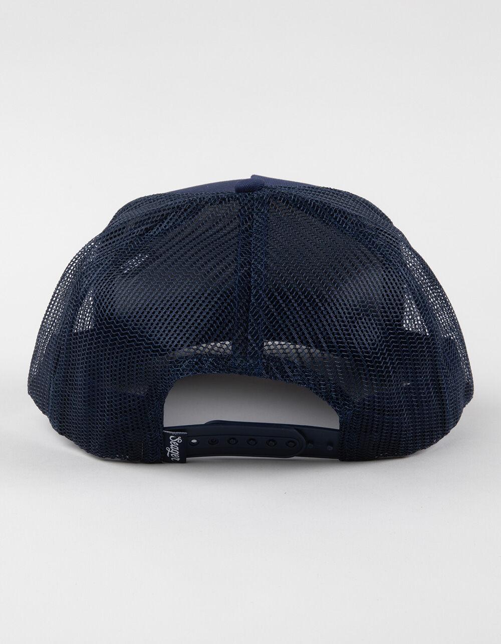 SEAGER Big USA Trucker Hat - BLUE Product Image