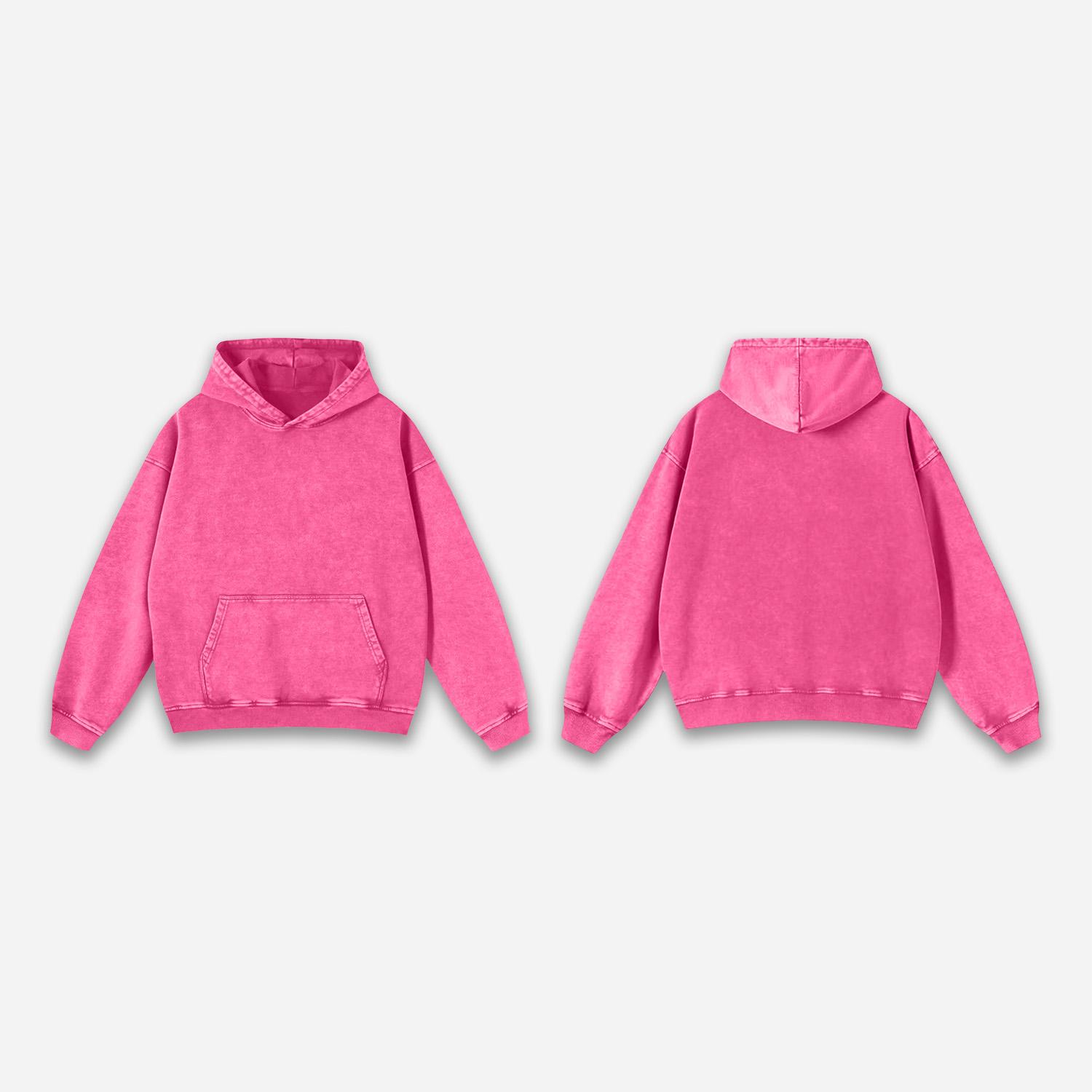 Sopula Vintage Essential Washed Pullover Hoodies Product Image